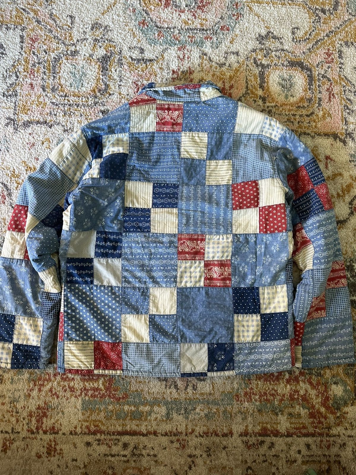 RRL Ralph Lauren RRL Ralph Lauren limited edition quilted patchwork jacket  | Grailed