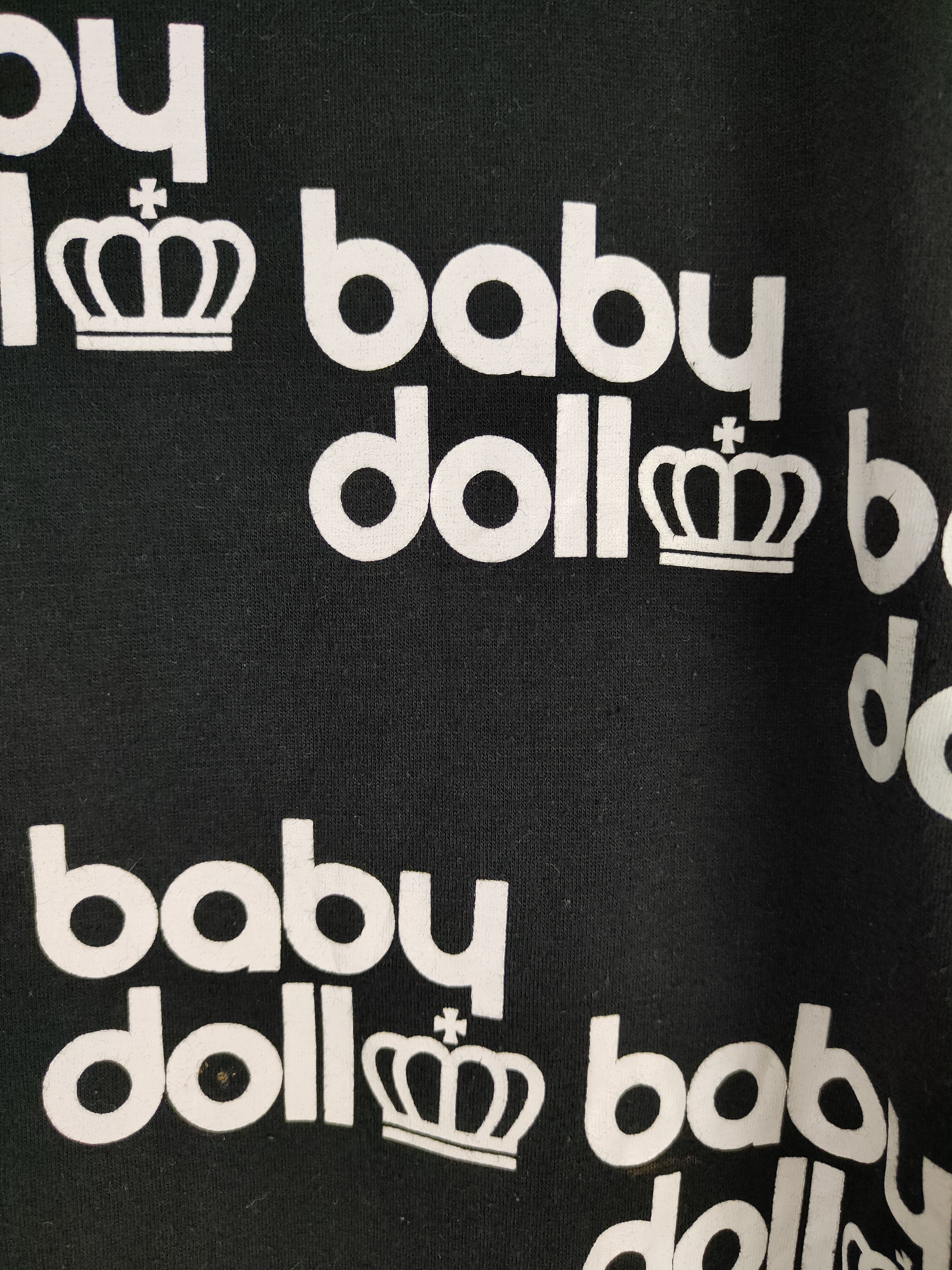Japanese Brand × Vintage Baby Doll Black Sweaters #S2604 Size US L / EU 52-54 / 3 - 3 Thumbnail