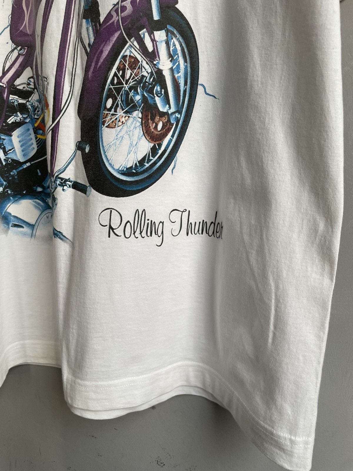 Harley Davidson Harley Davidson flames 90s boxy fit t shirt Size US L / EU 52-54 / 3 - 6 Thumbnail