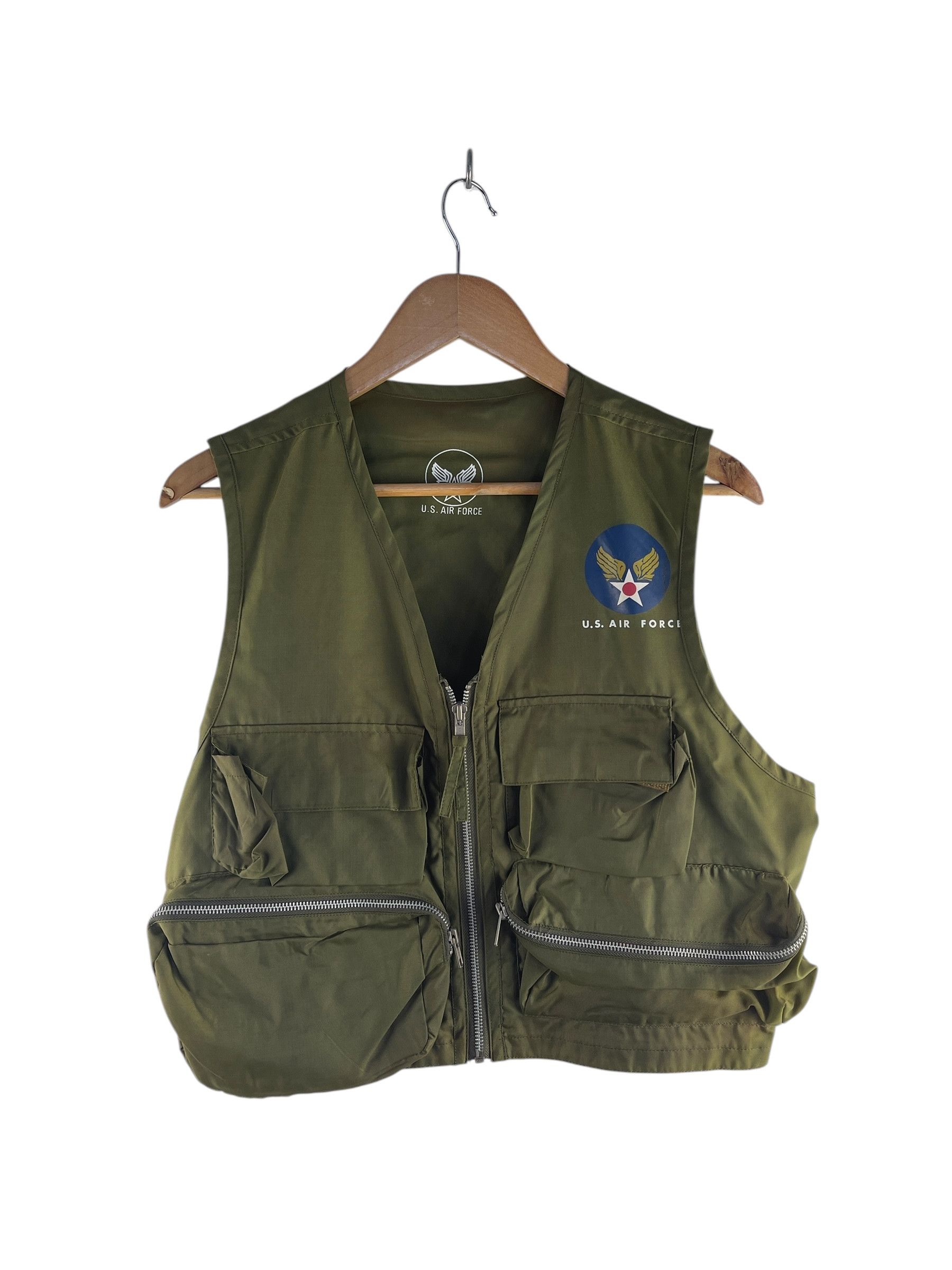 Military × Us Air Force Vintage Us Air Force Military Vest