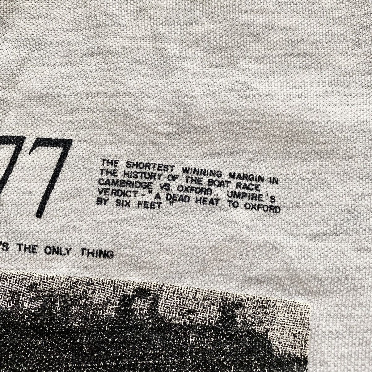 Vintage 1877 Oxford Vs Cambridge Dead Heat Boat Race Vintage T-shirt Size US L / EU 52-54 / 3 - 5 Thumbnail