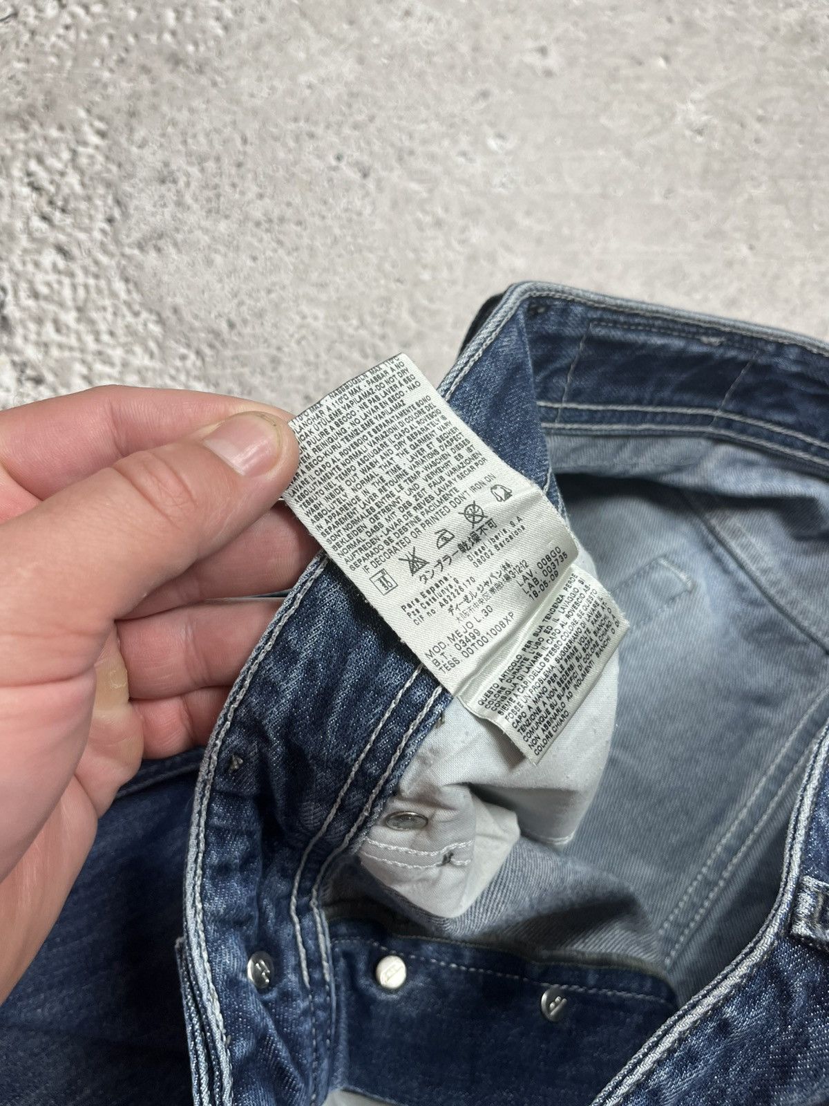 Diesel Diesel Mejo Dragon Jeans W31 Made in Romania Vintage Size US 31 - 13 Thumbnail