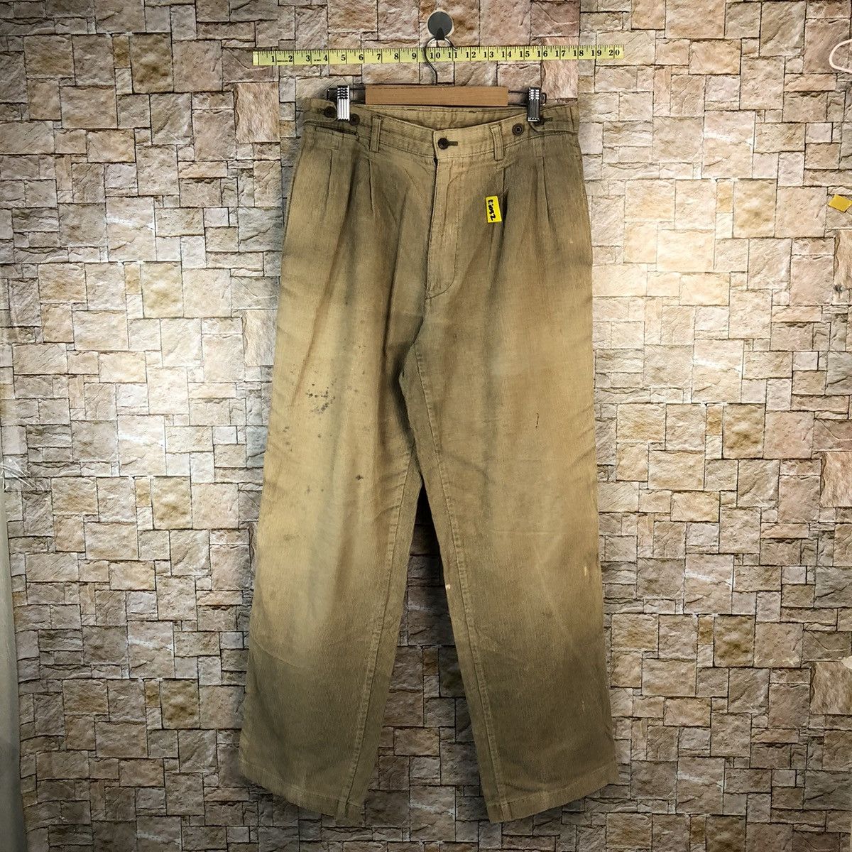 Vintage Japan vintage faded Brown Corduroy Pants #A1032 Size US 29 - 1 Thumbnail