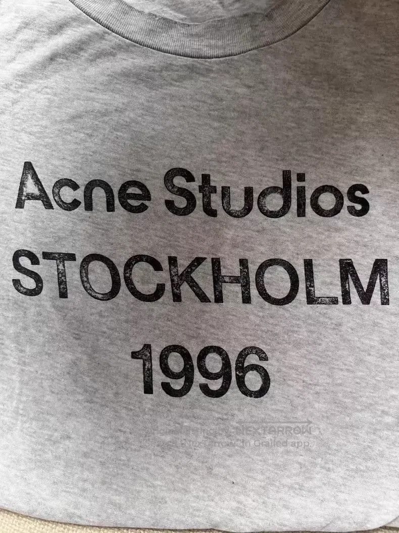Acne Studios Acne Studios Letter Print Casual Round Neck Short Sleeve Size S / US 4 / IT 40 - 3 Thumbnail