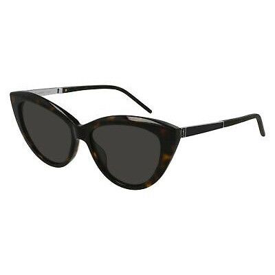 image of YVES Saint Laurent Slm81-002-55 55Mm in Brown, Women's