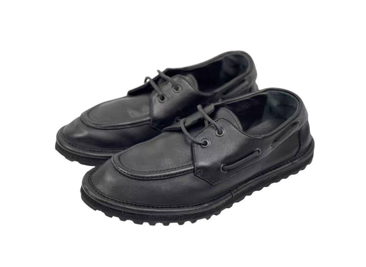 Dries Van Noten Black Leather Lace-Up Shoes Size 8.5 Size US 8.5 / EU 41-42 - 1 Thumbnail