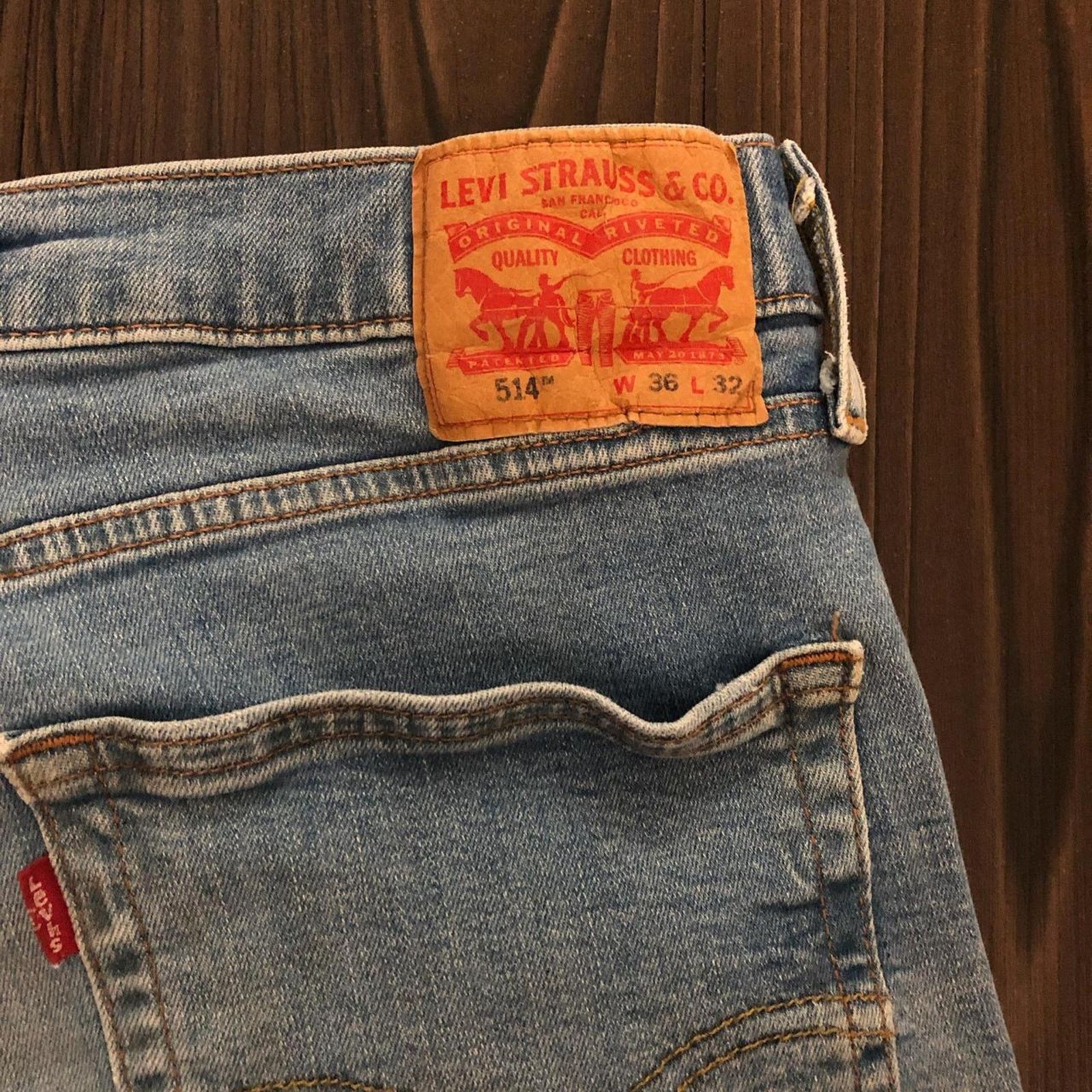 Levi's Men’s Retro Levi Denim Jeans Size: 36x32 Size US 36 / EU 52 - 5 Thumbnail