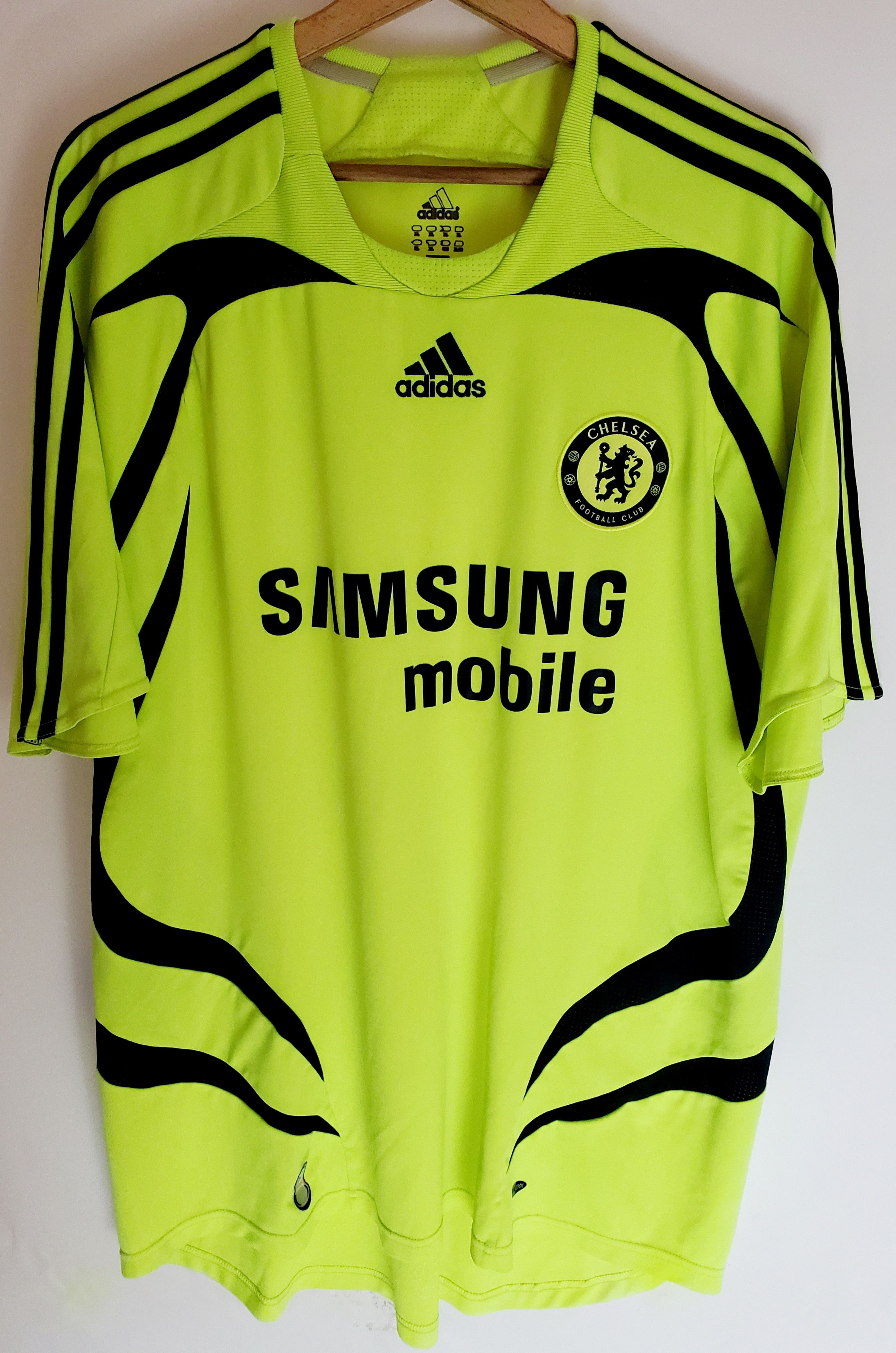 Adidas CHELSEA 2007 2008 AWAY SHIRT ADIDAS Perfect condition XL Size US XL / EU 56 / 4 - 1 Thumbnail
