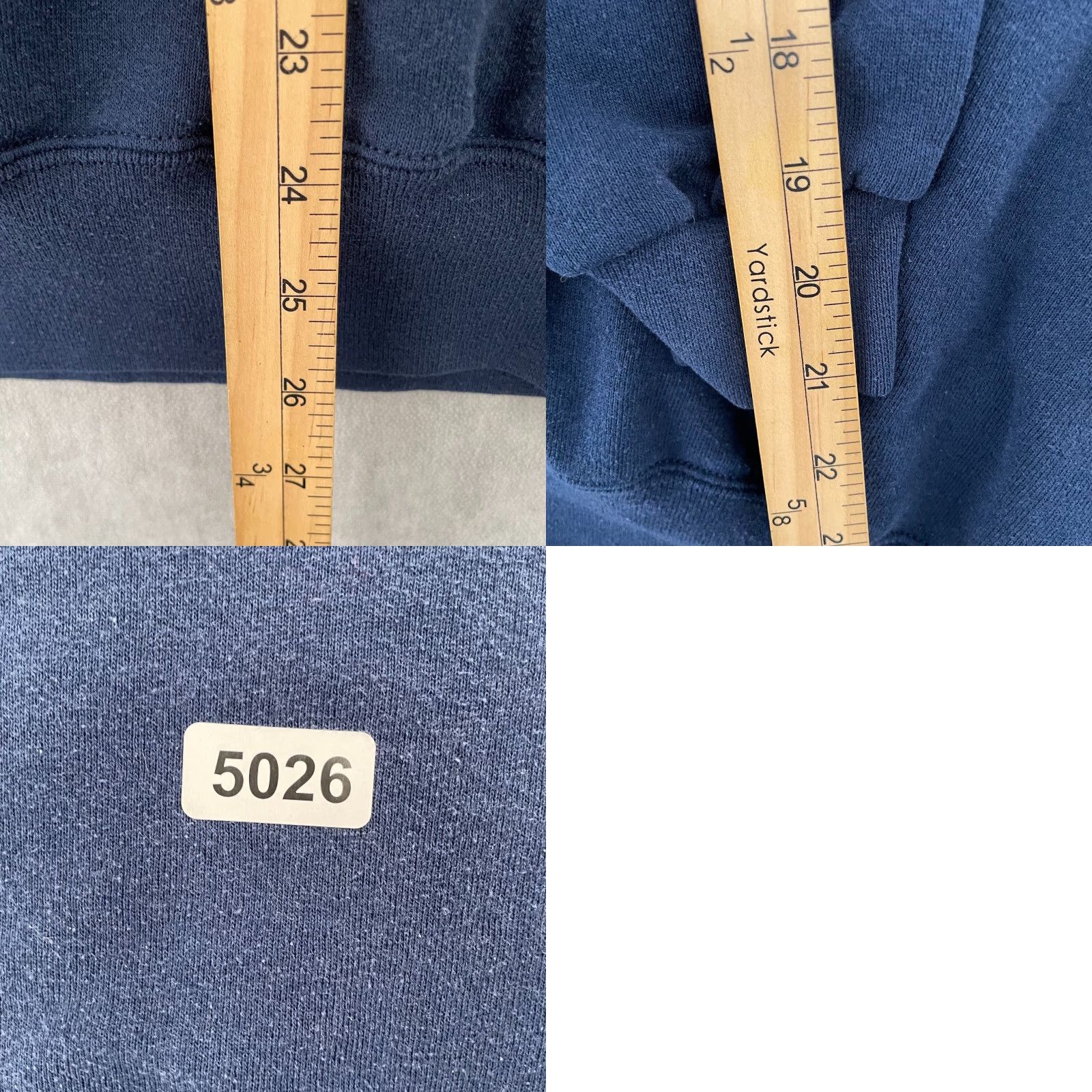 Vintage VINTAGE United States Marines Sweater Adult Extra Large Blue Pullover Mens XL Brand Soffe Sweats Classic Fit Men’s Knit Style Pullover Size US XL / EU 56 / 4 - 8 Thumbnail