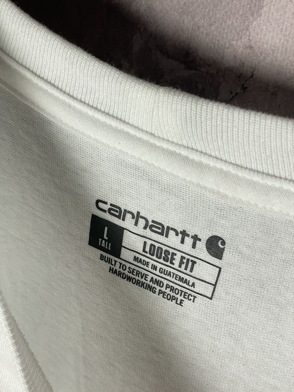 Carhartt × Vintage Carhartt Wip short sleeved Looney Script T Shirt white Size US XL / EU 56 / 4 - 7 Thumbnail