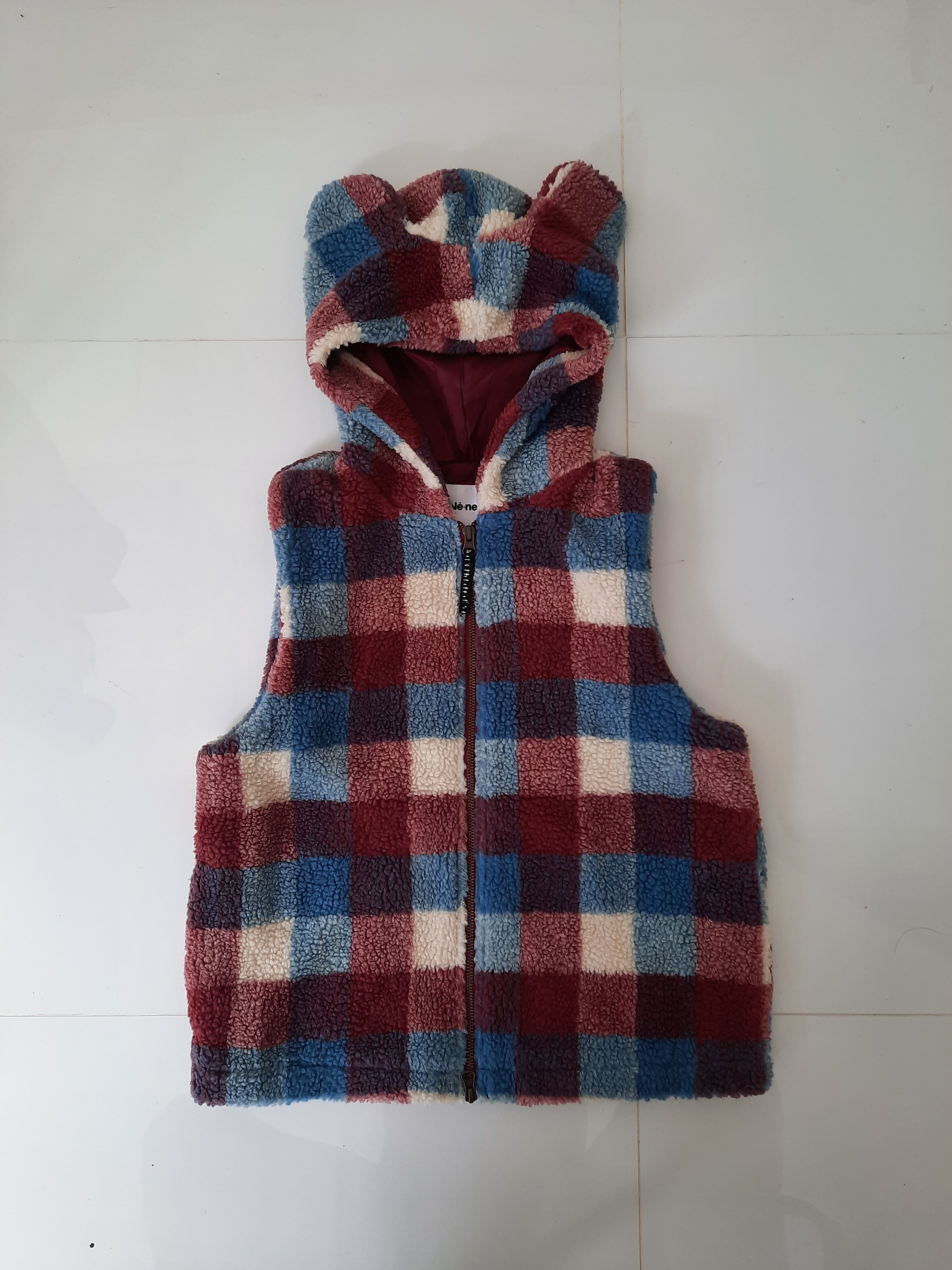 Issey Miyake Rare Ne-net Bear Ear Hoodie Vest Size US M / EU 48-50 / 2 - 1 Thumbnail