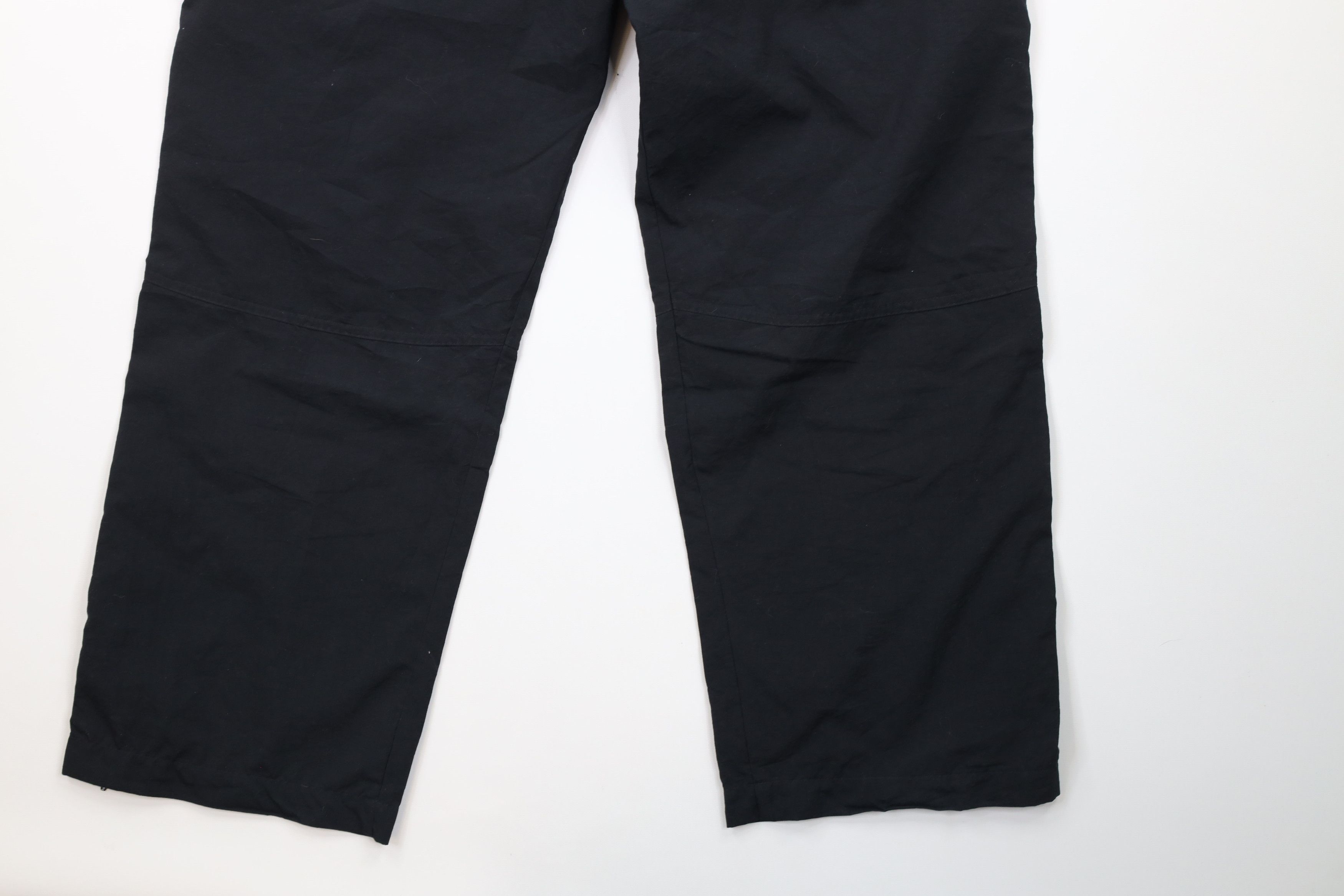 Nike × Vintage Vintage Nike Travis Scott Mini Swoosh Wide Leg Pants Black Size US 36 / EU 52 - 11 Thumbnail