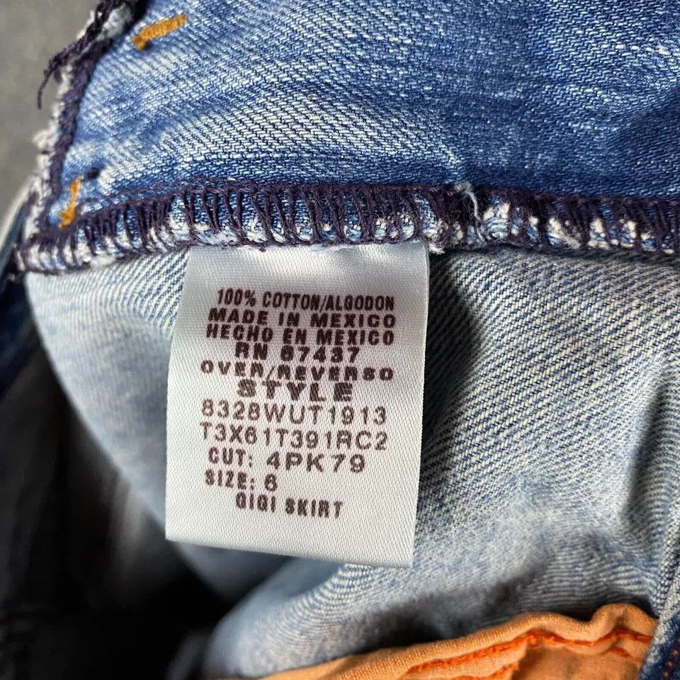 Polo Ralph Lauren Polo Ralph Lauren Skirt Women's Size 6 Gigi Denim Cut Off Size 28" / US 6 / IT 42 - 6 Thumbnail