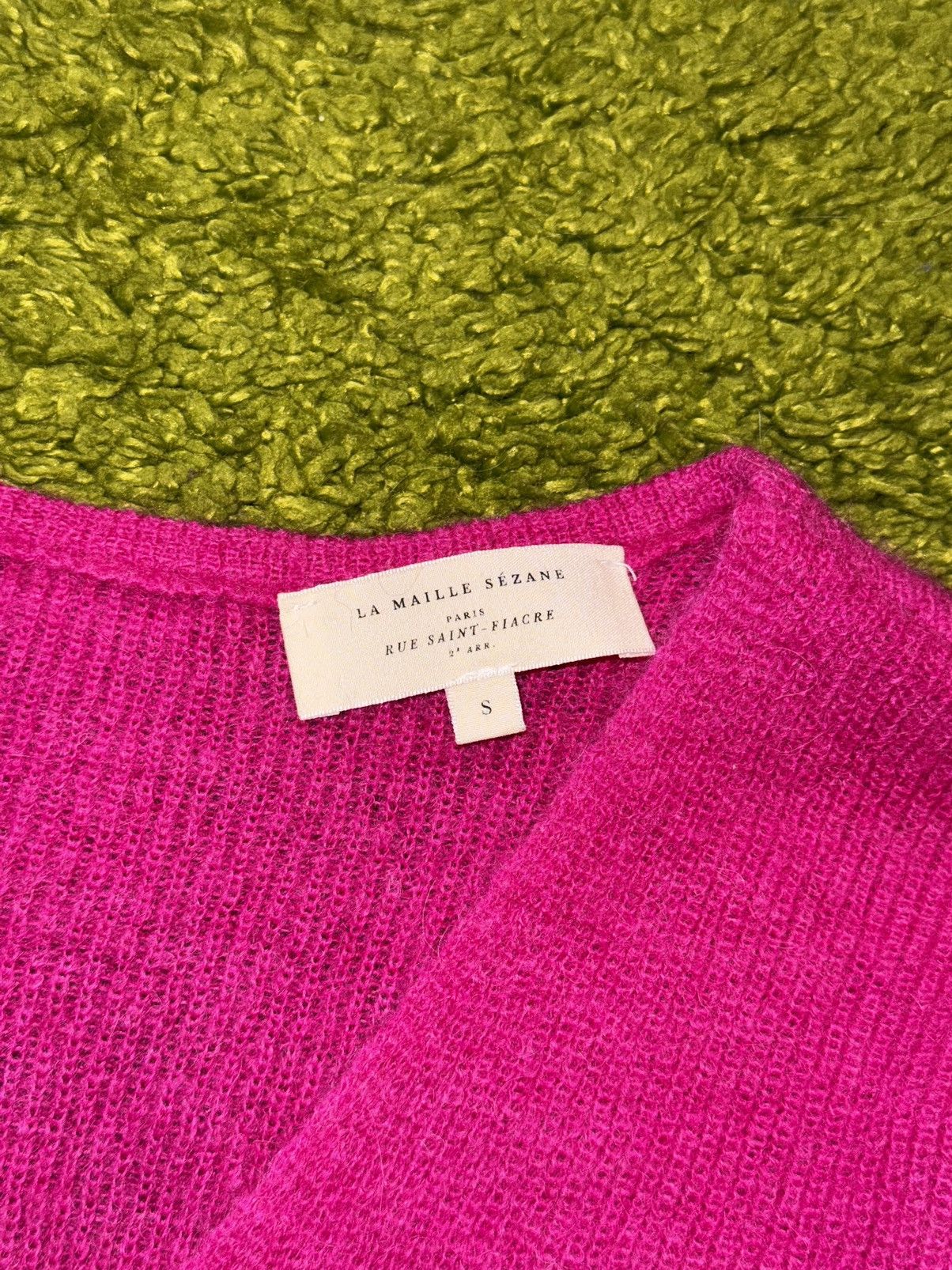 Sezane Sezane mohair alpaca blend cardigan sweater Size S / US 4 / IT 40 - 4 Thumbnail