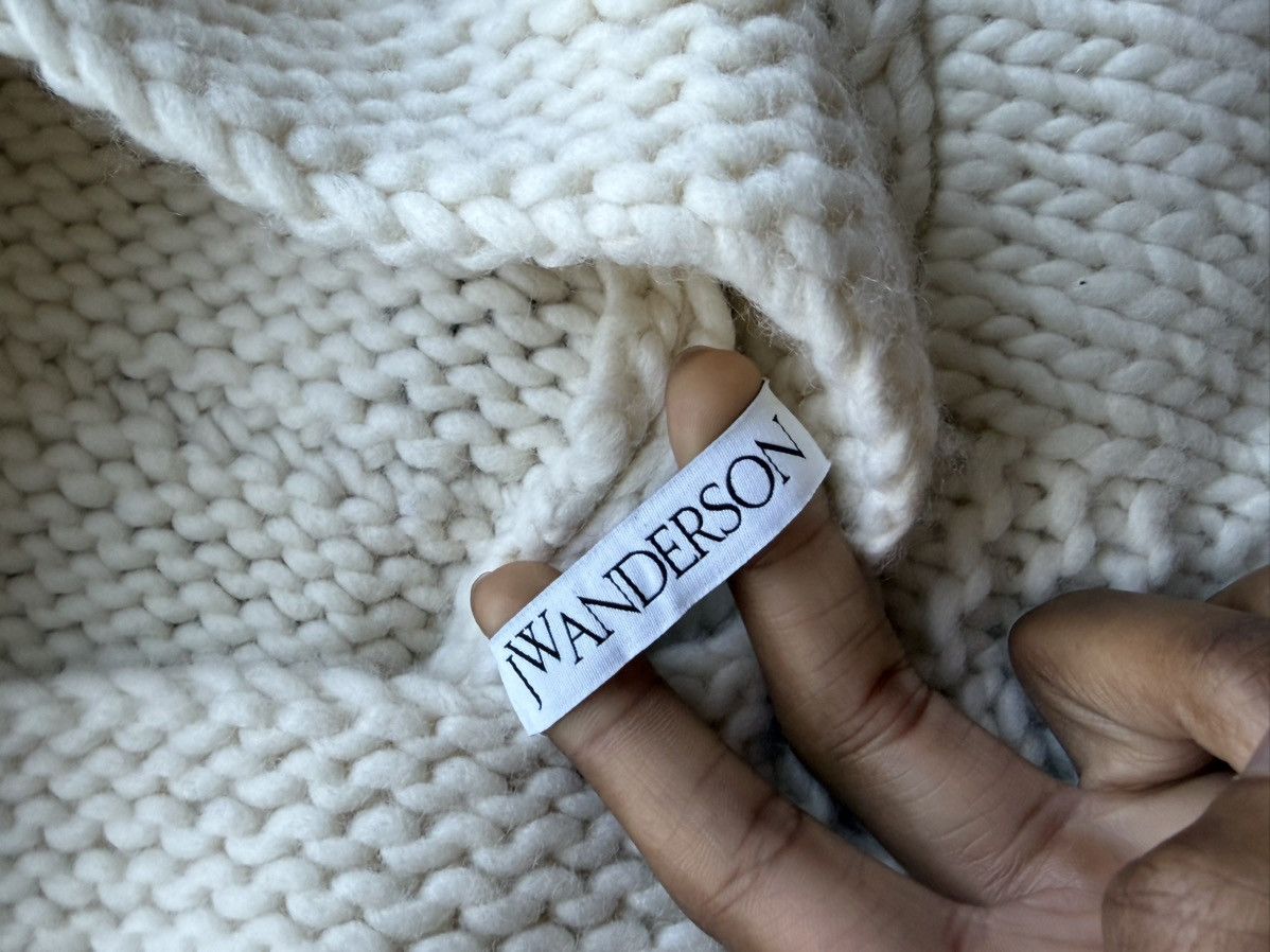 JW Anderson JW Anderson Chunky Knit Hoodie Size US XL / EU 56 / 4 - 4 Thumbnail