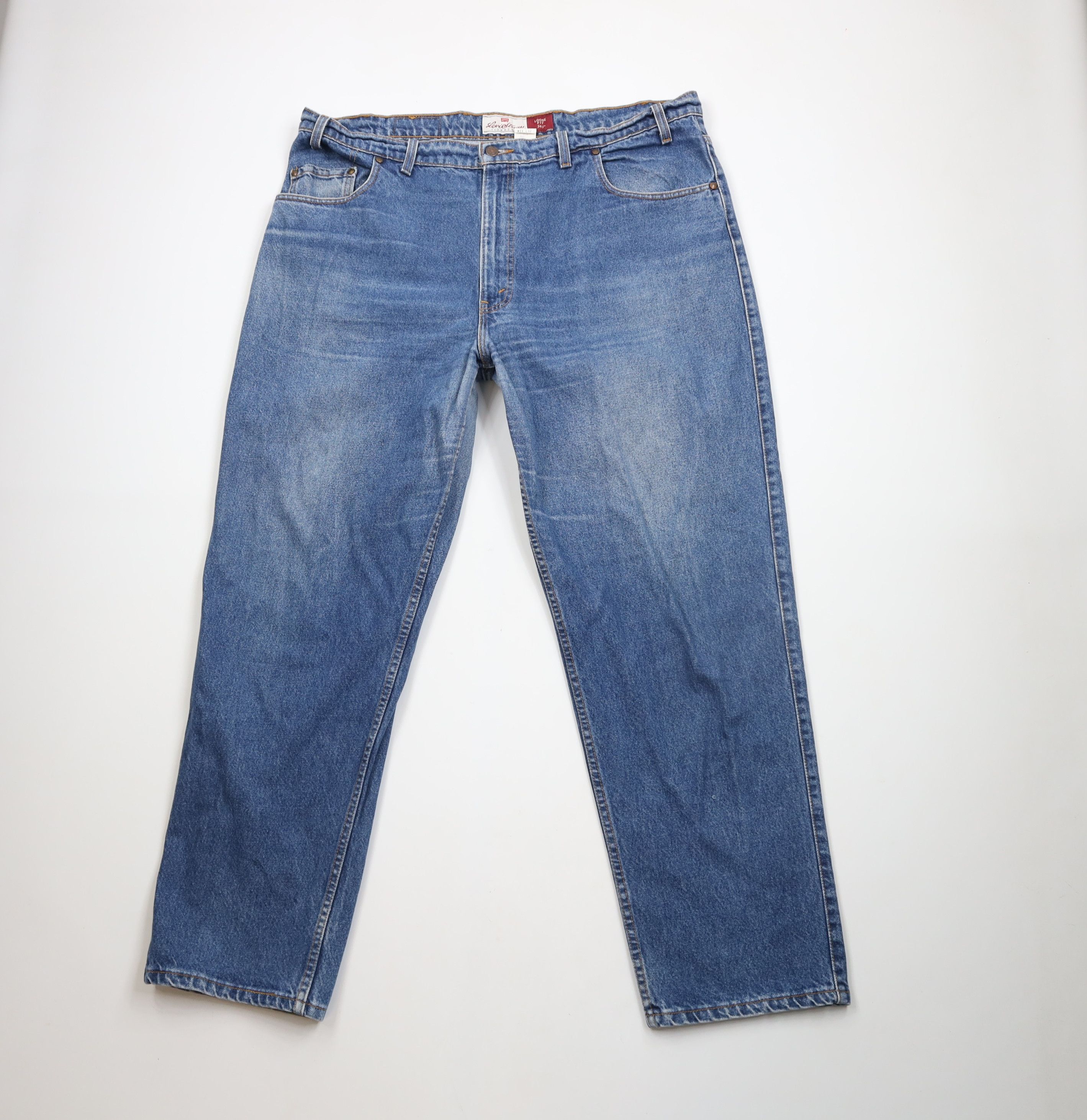 Levi's × Vintage Vintage 90s Levis 545 Baggy Loose Fit Denim Jeans USA Size US 44 / EU 60 - 1 Thumbnail