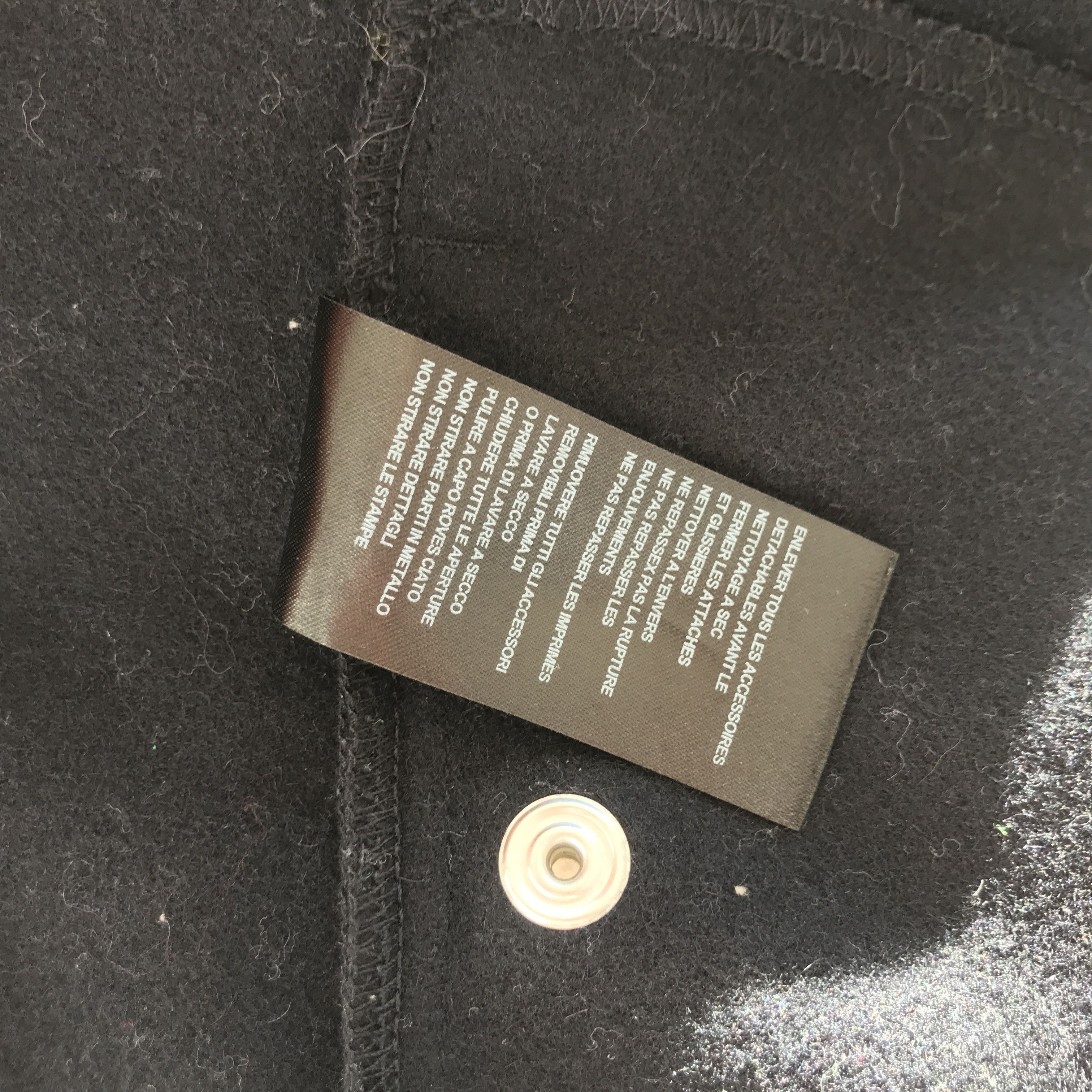 MA.STRUM Ma Strum Massiomo Osti Archive Inside Jacket Size XL Wool Size US XL / EU 56 / 4 - 16 Thumbnail
