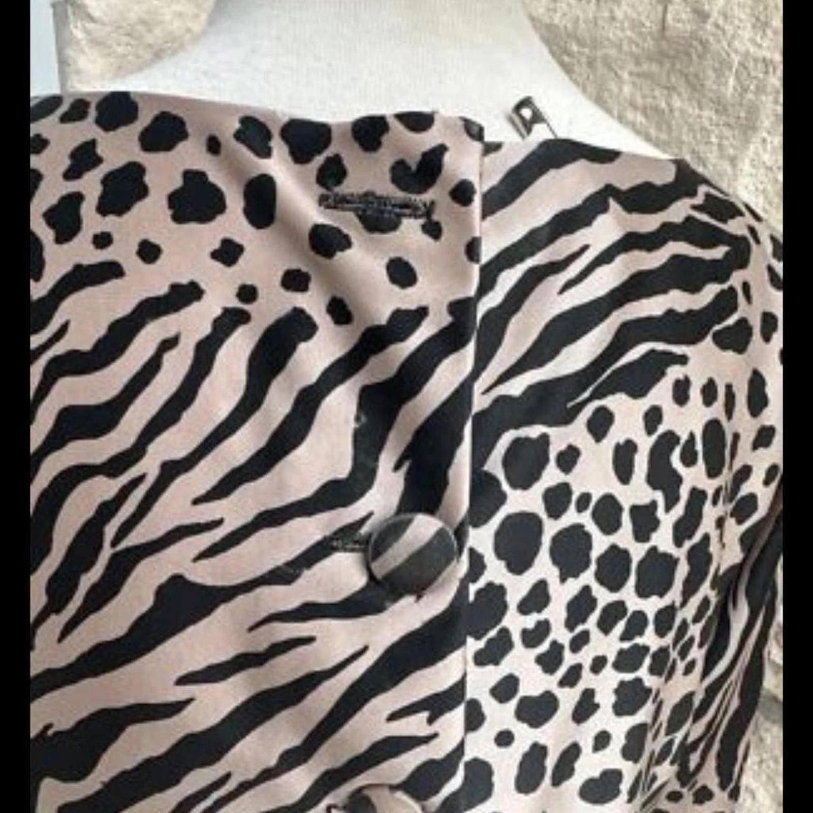 Other 70s Leopard Cheetah Dress Sz Medium(6/8) Size M / US 6-8 / IT 42-44 - 4 Thumbnail