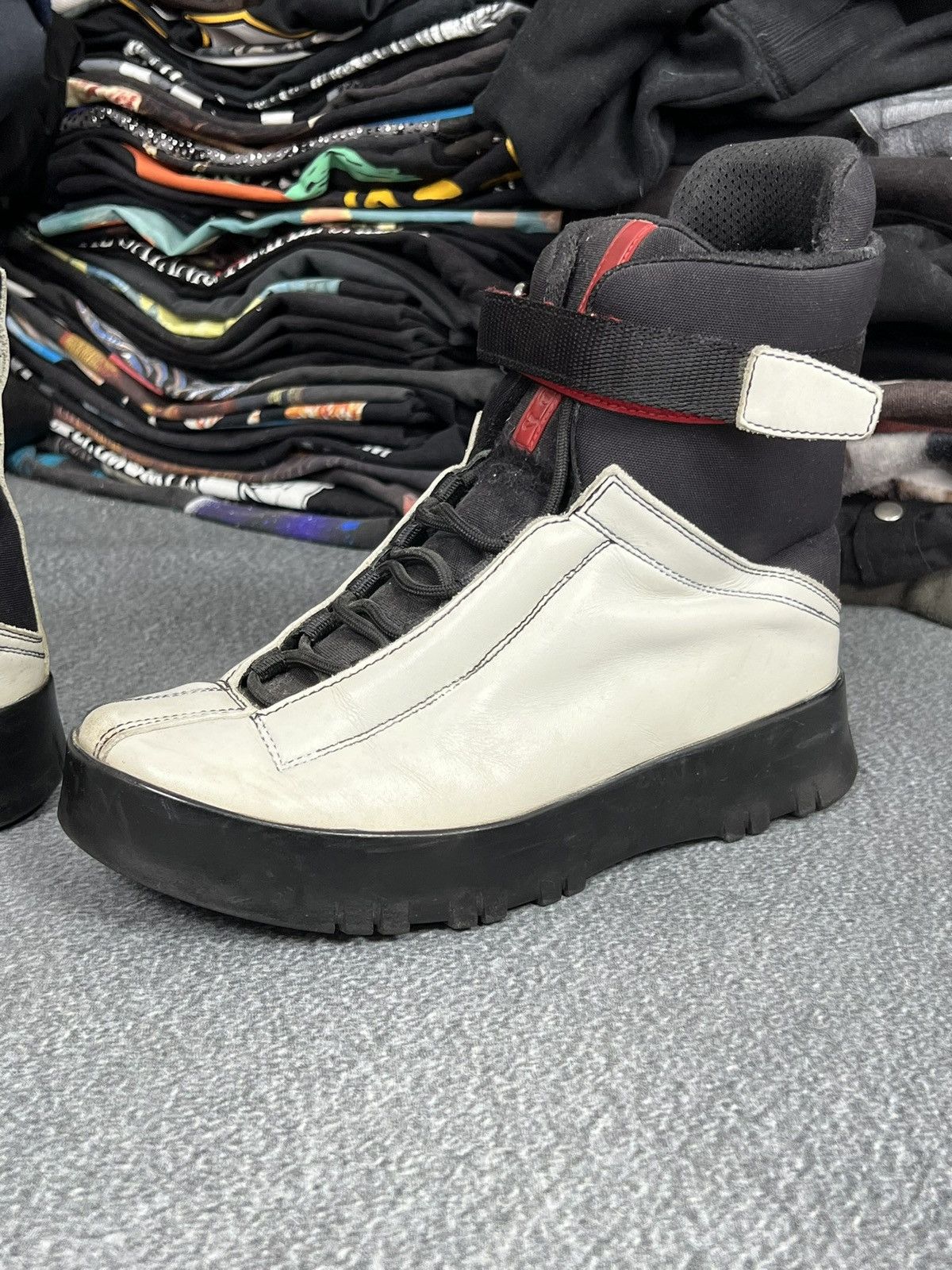 Prada Vintage Prada leather boots Size US 8 / IT 38 - 9 Thumbnail