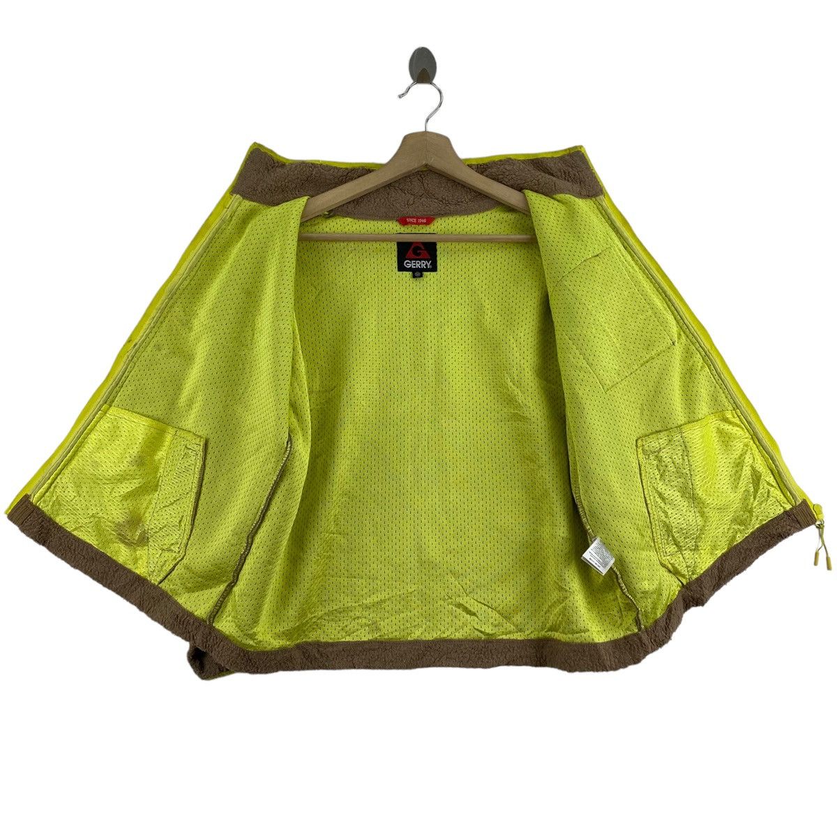 Other GERRY Outdoors Deep Pile Sherpa Brown Bomber Jacket Size US L / EU 52-54 / 3 - 4 Thumbnail