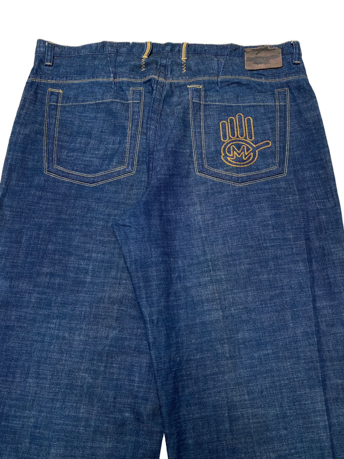 Designer × Japanese Brand × Vintage Vintage Japanese Brand Mizkeen Baggy Jeans 2000s Size US 44 / EU 60 - 7 Thumbnail