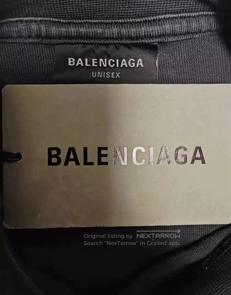 Balenciaga Balenciaga Distressed Long Sleeve Top. Size US XXL / EU 58 / 5 - 4 Thumbnail