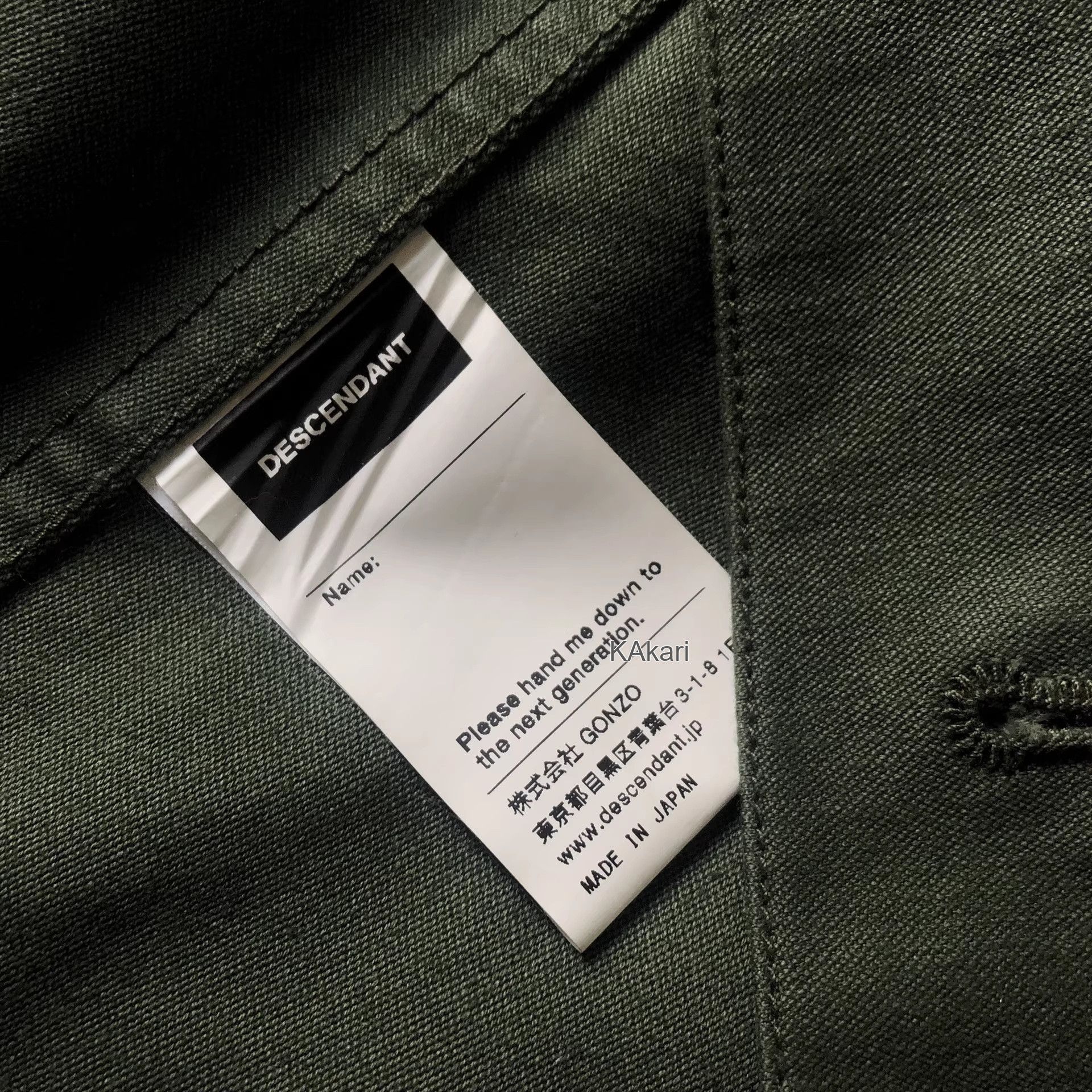 Descendant Descendant Two-Pocket Jacket Size US M / EU 48-50 / 2 - 4 Thumbnail