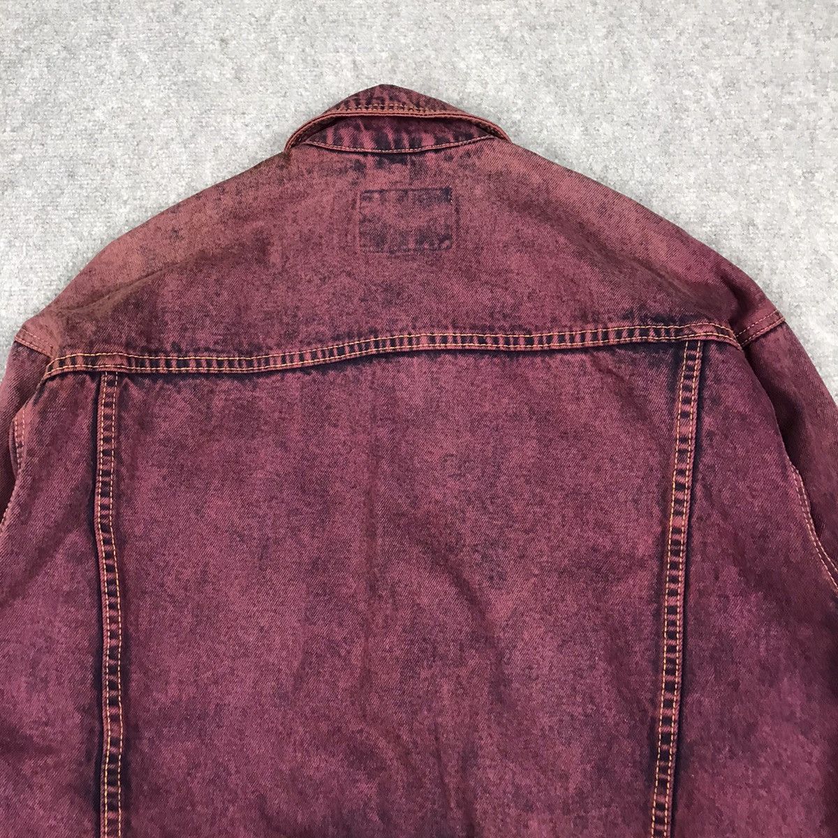 Other CLASSIC WESTERN TRUCKER DENIM FADED JACKET Size US L / EU 52-54 / 3 - 8 Thumbnail