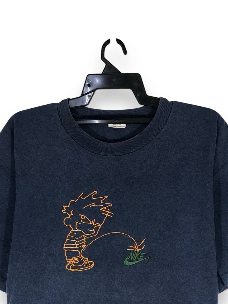 Vintage vintage nike calvin and hobbies pee boy Size US L / EU 52-54 / 3 - 2 Thumbnail