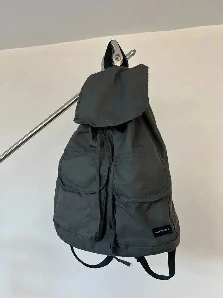Yohji Yamamoto Yohji Yamamoto Nylon Multi Pocket Backpack-2505 Size ONE SIZE - 2 Thumbnail