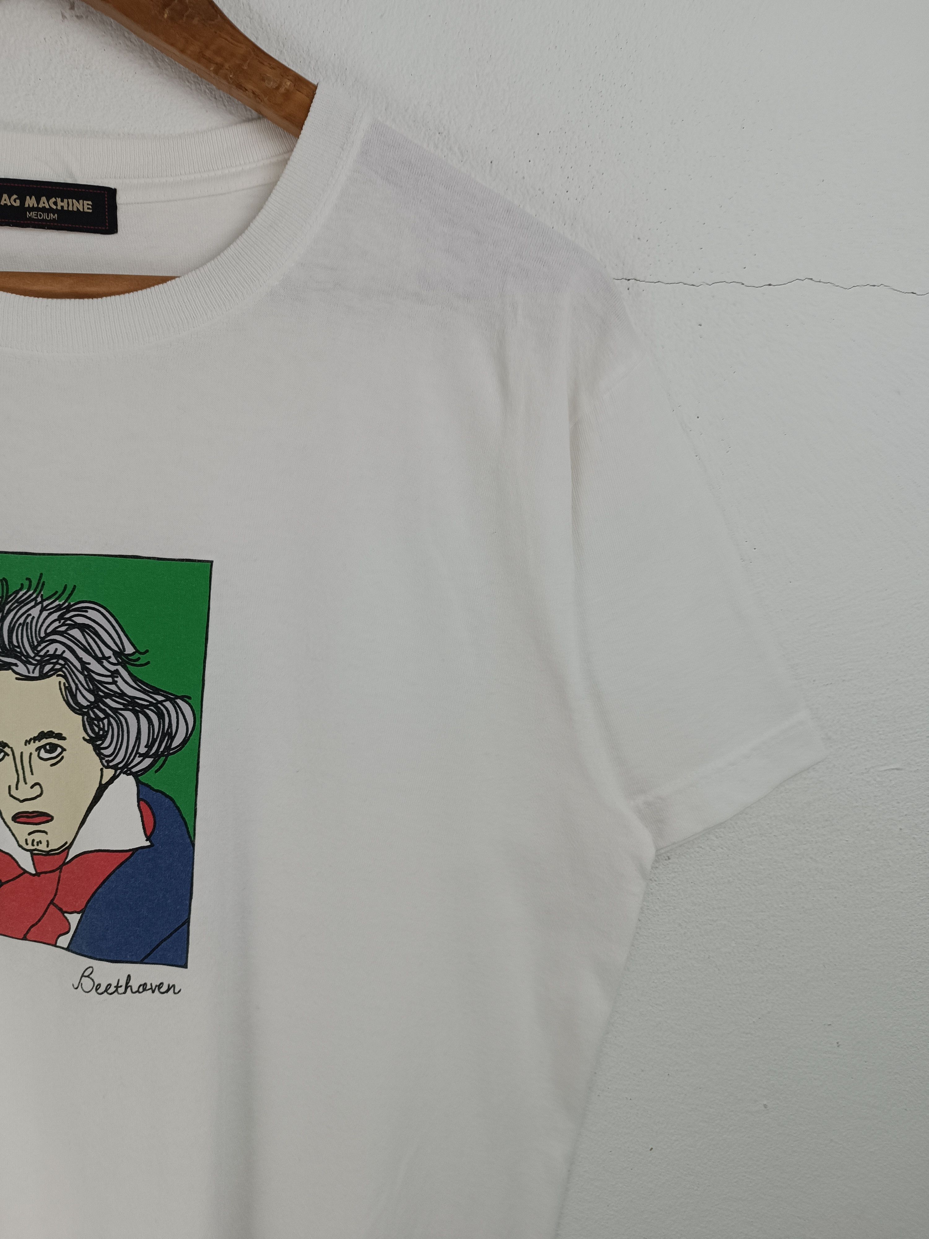 Other VINTAGE Y2K BEETHOVEN BY RAG MACHINE PORTRAIT TEE Size US M / EU 48-50 / 2 - 6 Thumbnail