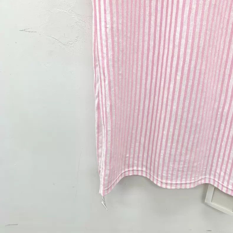 Chanel Chanel Cruise Series Light Pink Vertical Striped Cotton Ro Size XS / US 0-2 / IT 36-38 - 5 Thumbnail