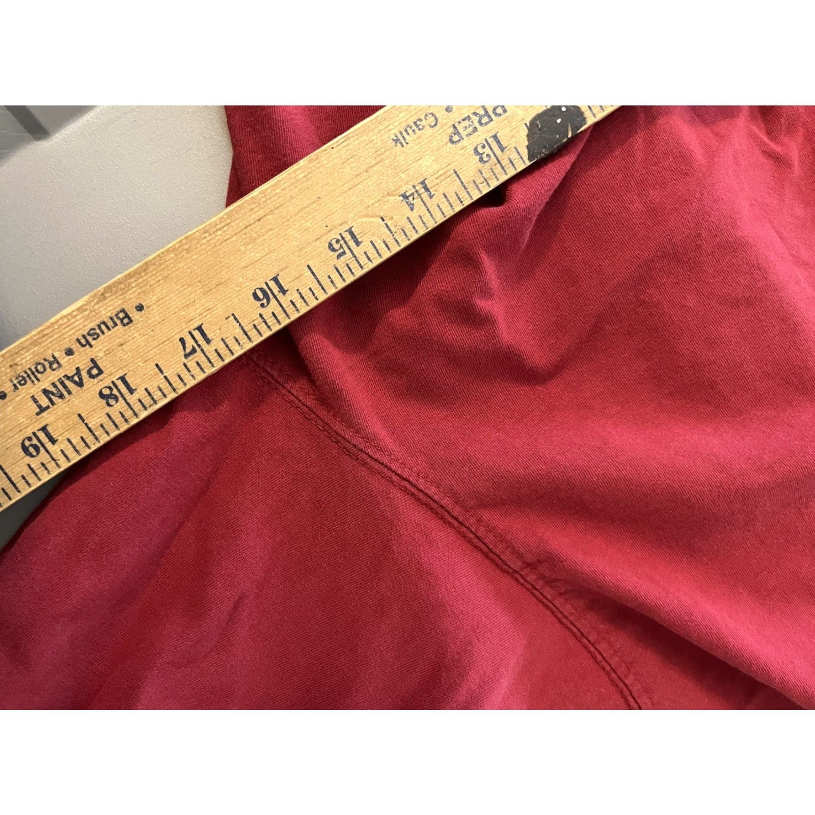 Eddie Bauer VINTAGE Eddie Bauer Men's T-shirt Crew Neck Long Sleeve Size Medium Red Solid Fall Winter Mens Size US M / EU 48-50 / 2 - 6 Thumbnail