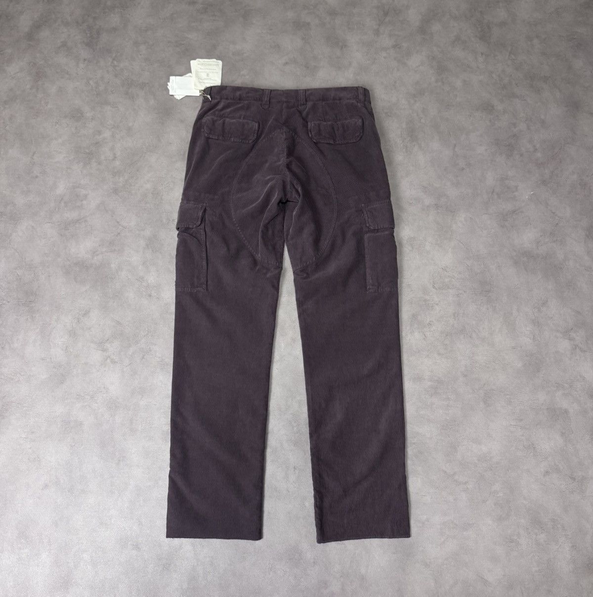 Brunello Cucinelli Brunello Cucinelli Men's Cargo Trousers Purple Size:48 Size US 31 - 2 Thumbnail