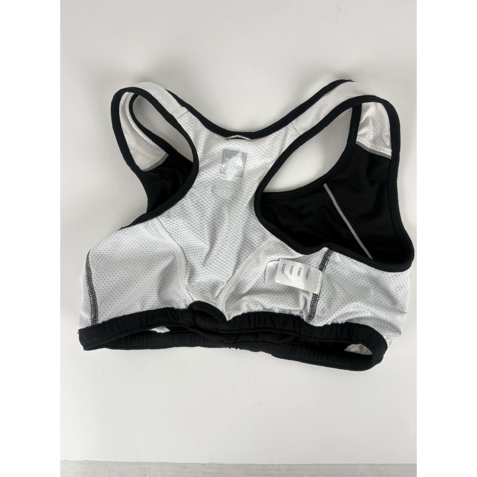 The North Face VINTAGE? wait no. The North Face Flight Series Black/White Sports Bra Womens L Size ONE SIZE - 5 Thumbnail