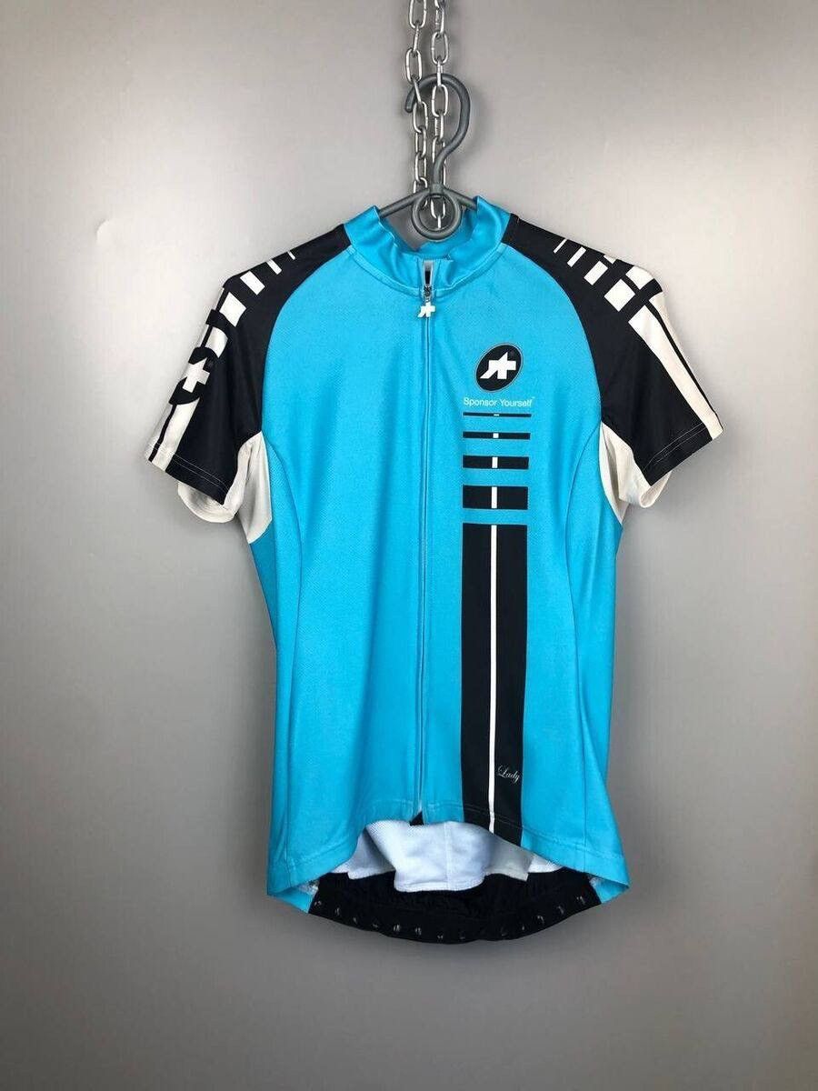 Rapha Assos Women Blue Comfort Fit Cycling Jersey Size L Size L / US 10 / IT 46 - 1 Thumbnail