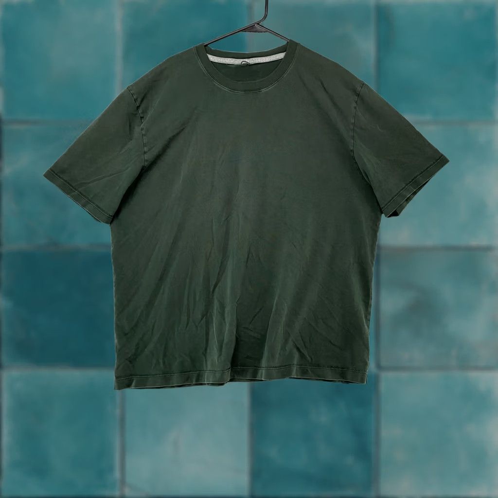 Lululemon Lululemon Mens Large Green Oversized Heavyweight Crewneck Cotton Tee Shirt Size US L / EU 52-54 / 3 - 1 Thumbnail