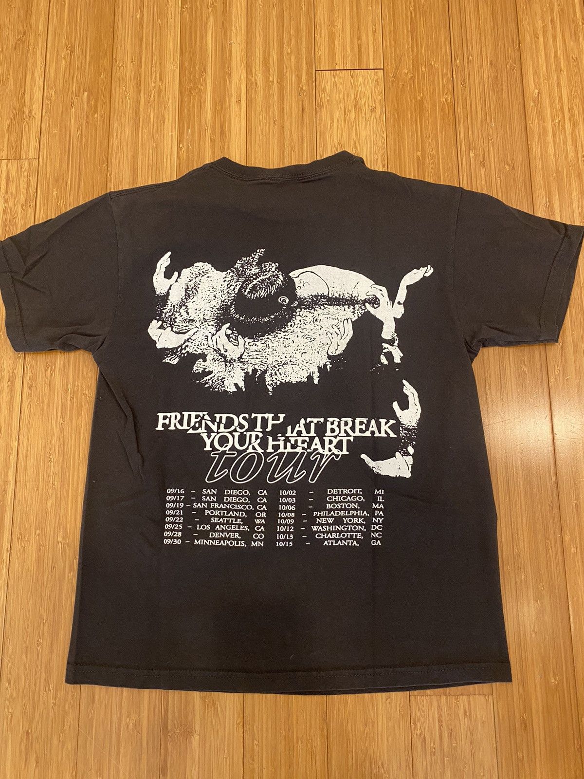 Band Tees × Vintage James Blake “Friends That Break Your Heart” Tour T-Shirt  | Grailed