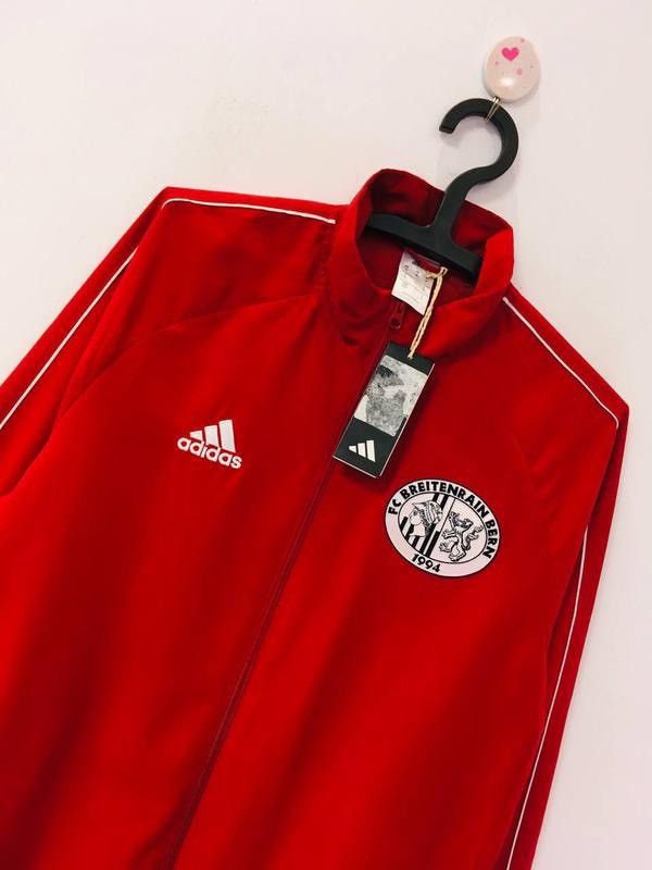 Adidas Adidas FC Breitenrain Bern 1994 Red Track Jacket Vintage, M Size US M / EU 48-50 / 2 - 6 Thumbnail