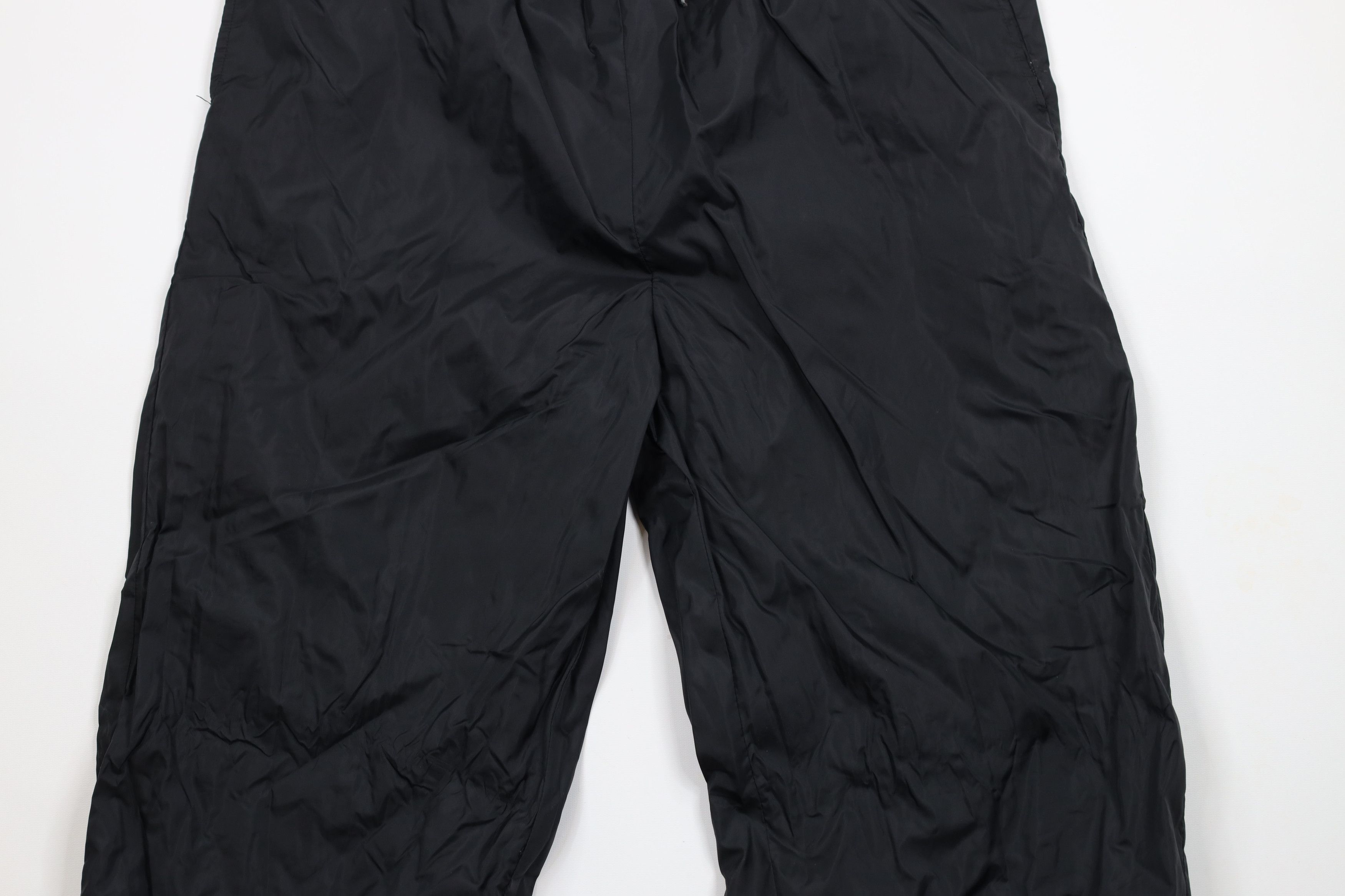 Vintage Vintage 90s Streetwear Lined Windbreaker Joggers Pants Black Size US 36 / EU 52 - 3 Thumbnail