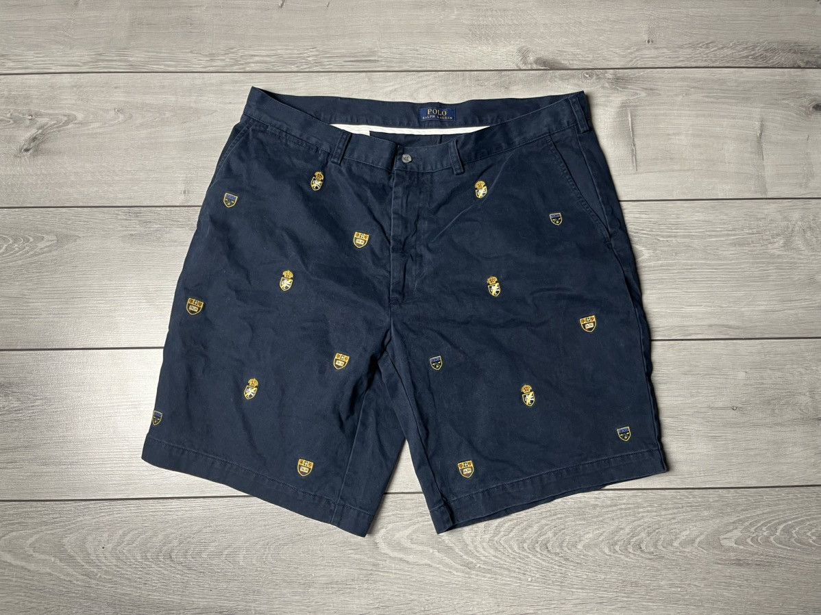 Polo Ralph Lauren Polo Ralph Lauren shorts oxford monogram size 38 Size US 38 / EU 54 - 1 Thumbnail