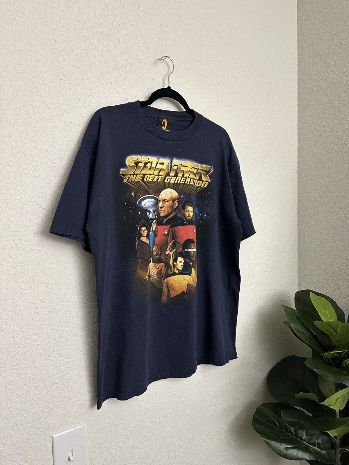 Star Wars × Vintage Vintage 90s STARTREK Promo T-Shirt 1997 Official Merchandise Size US L / EU 52-54 / 3 - 1 Thumbnail
