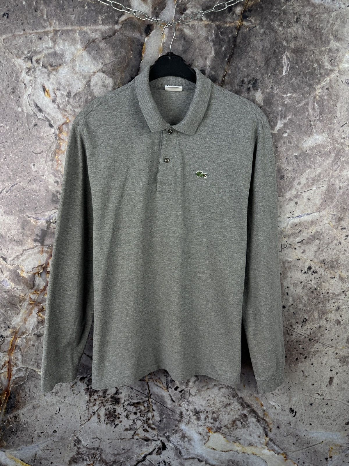 Lacoste Men’s Lacoste Long Sleeve Polo Shirt Regby Size 7 Size US XXL / EU 58 / 5 - 1 Thumbnail