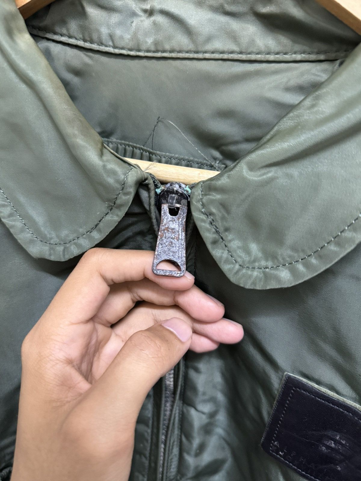 Alpha Industries Vintage 90s Alpha Industries CWU-45/P Bomber Jacket Size US XL / EU 56 / 4 - 8 Thumbnail