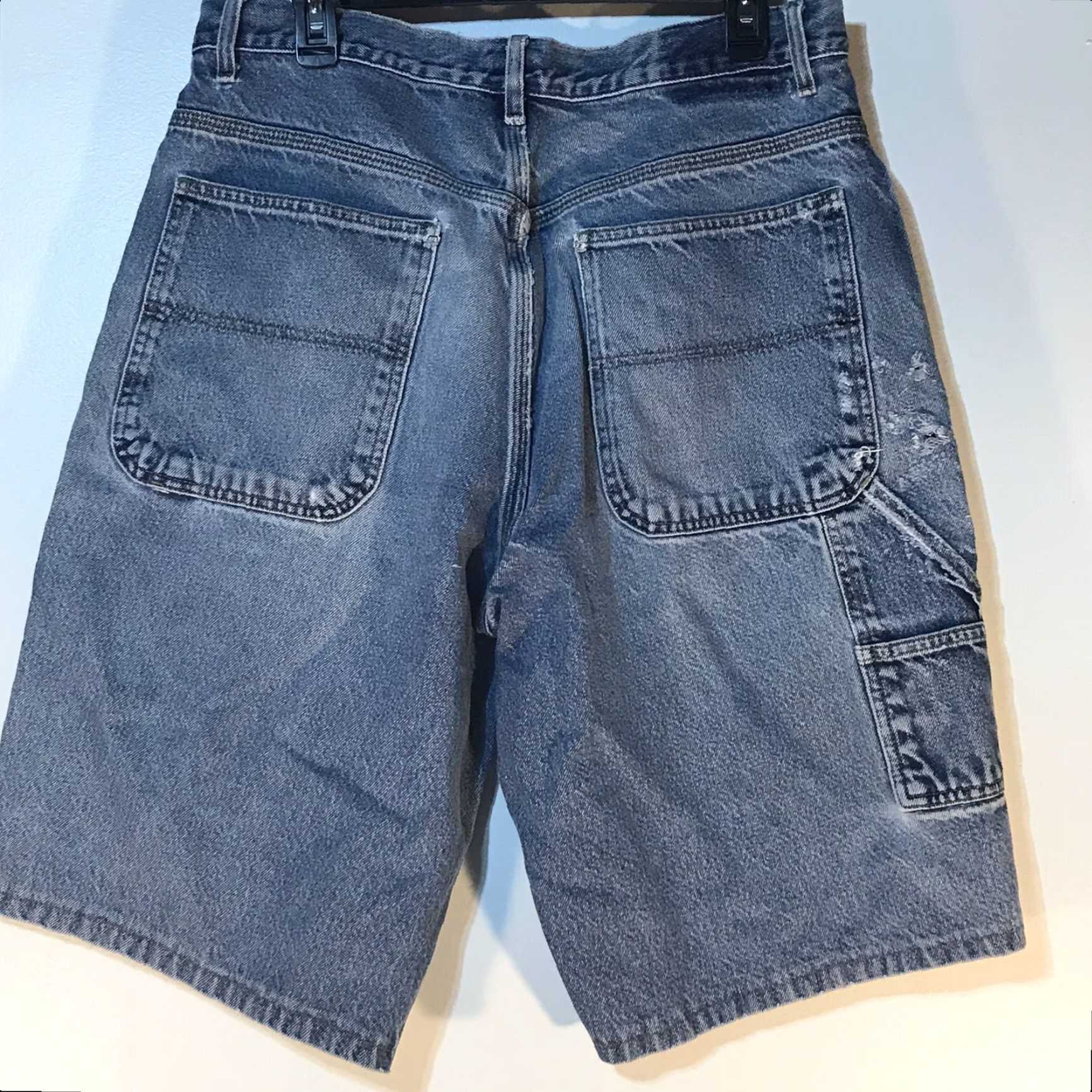 Tommy Hilfiger VINTAGE Tommy Hilfiger Men's Shorts Light Wash Blue Denim 34 Casual Summer 90s Size US 34 / EU 50 - 3 Thumbnail