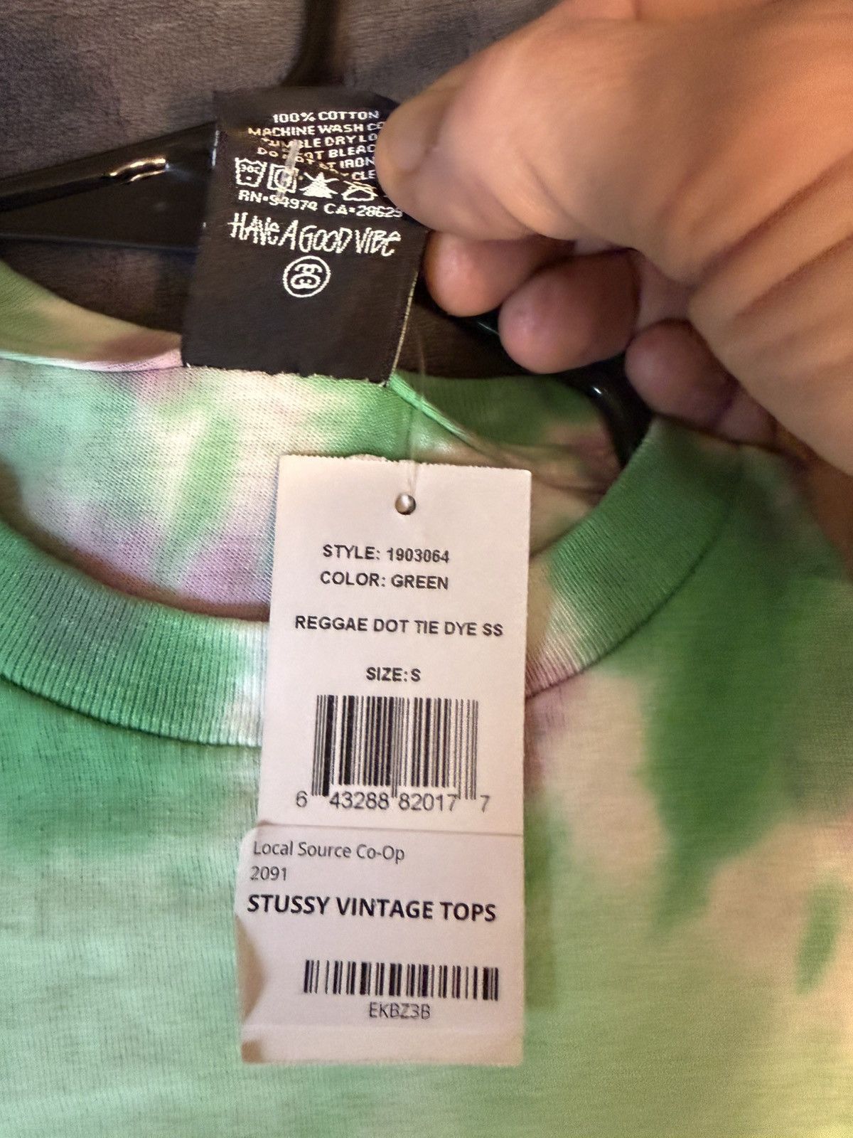 Stussy Stussy vintage tie dye tee, Size S Size US S / EU 44-46 / 1 - 3 Thumbnail