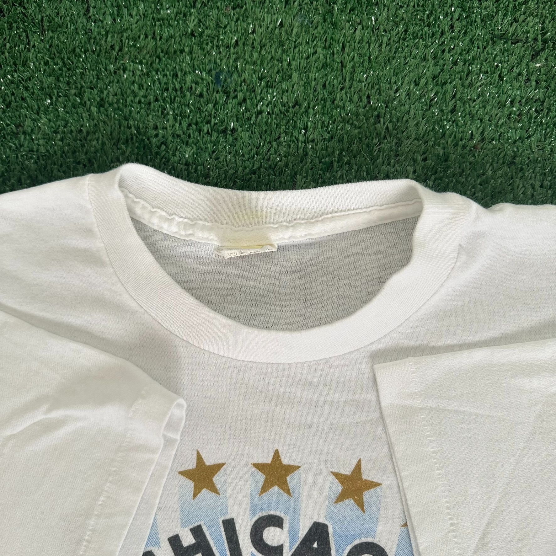 MLB Vintage 90s Chicago Cubs T-Shirt All Star MLB Baseball Tee Size US L / EU 52-54 / 3 - 4 Thumbnail