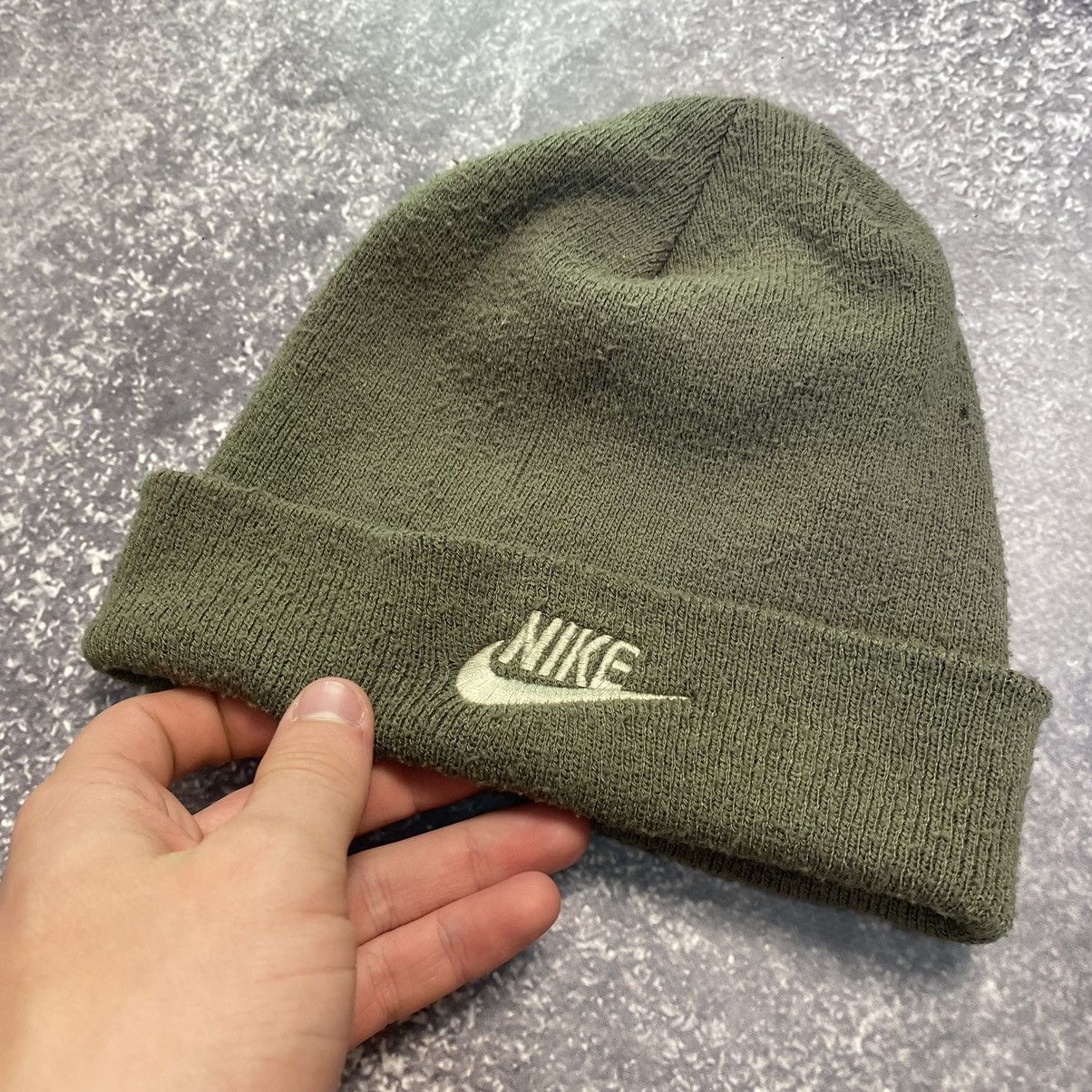 Vintage Vintage Nike Small swoosh 90’s green Streetwear hat Size ONE SIZE - 2 Thumbnail