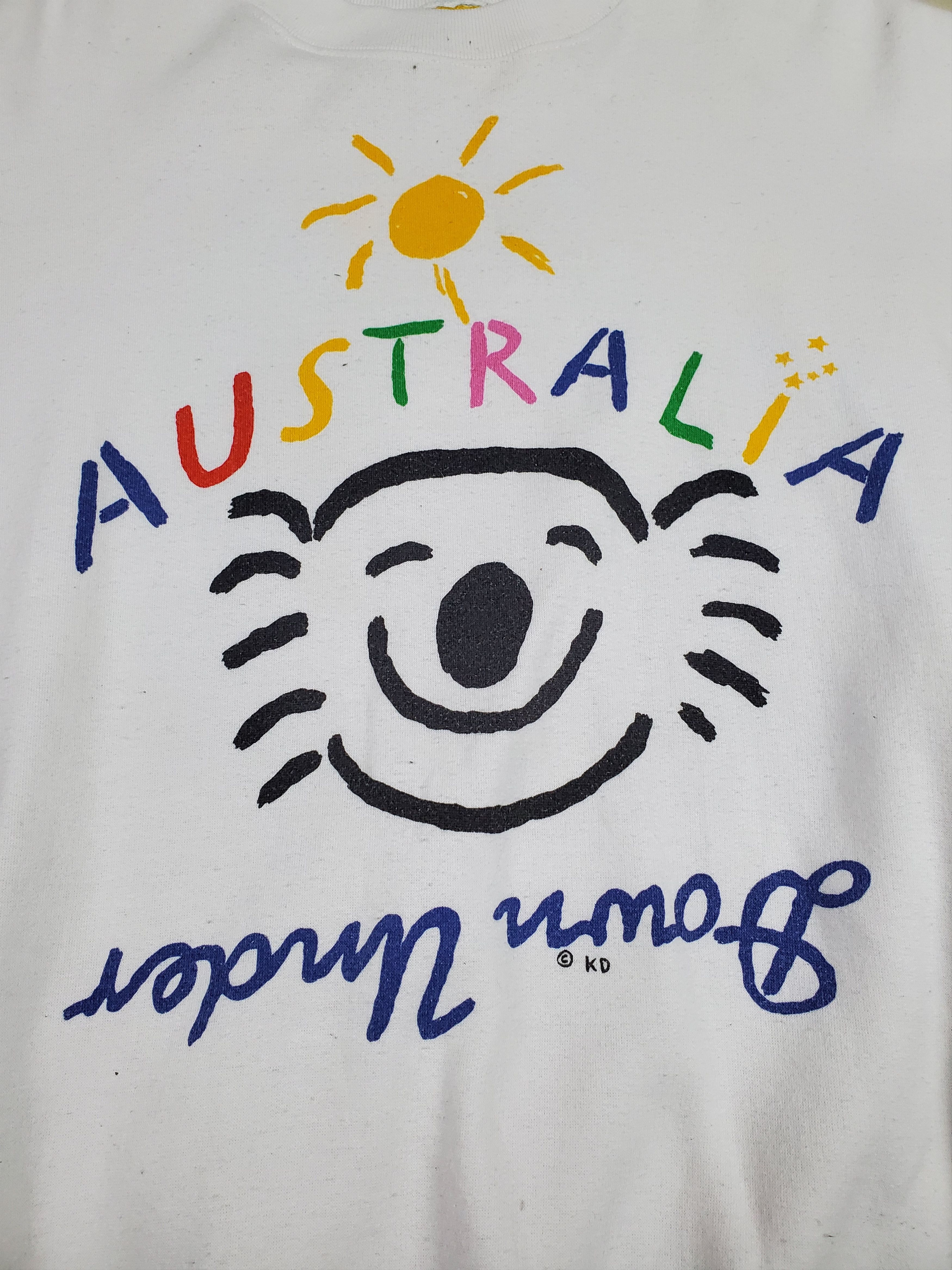 Vintage Vintage 90s Hawaii Australia Crewneck Size US S / EU 44-46 / 1 - 5 Thumbnail
