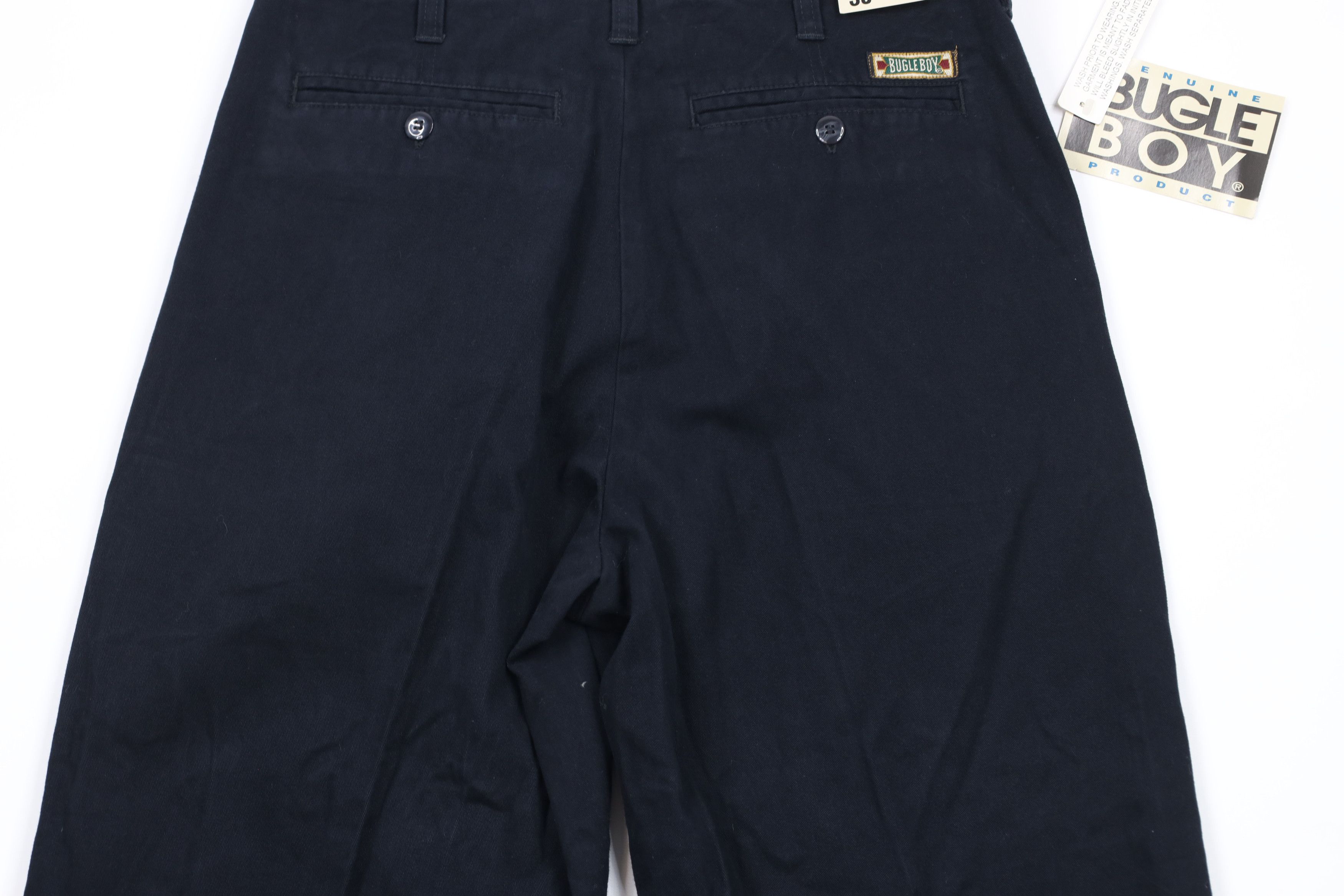 Bugle Boy × Vintage Deadstock Vintage 90s Bugle Boy High Waist Tapered Leg Pants Size US 30 / EU 46 - 9 Thumbnail